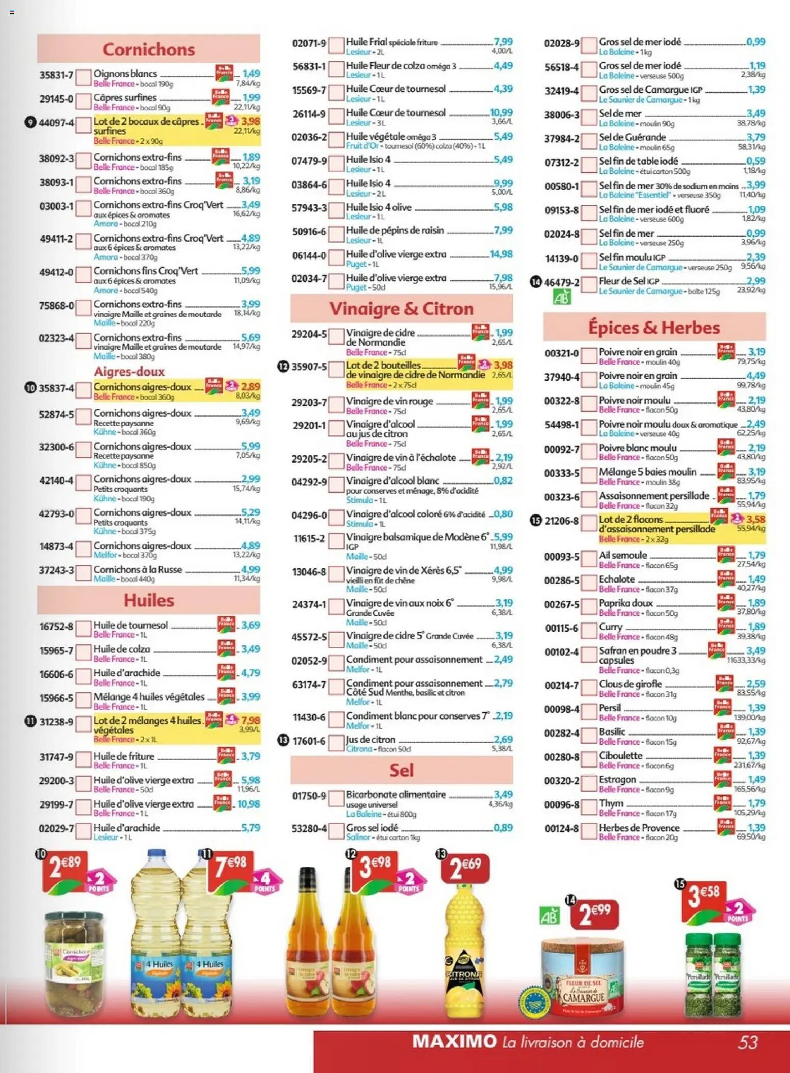 Maximo catalogue (2026-05-22 - 2026-06-18)