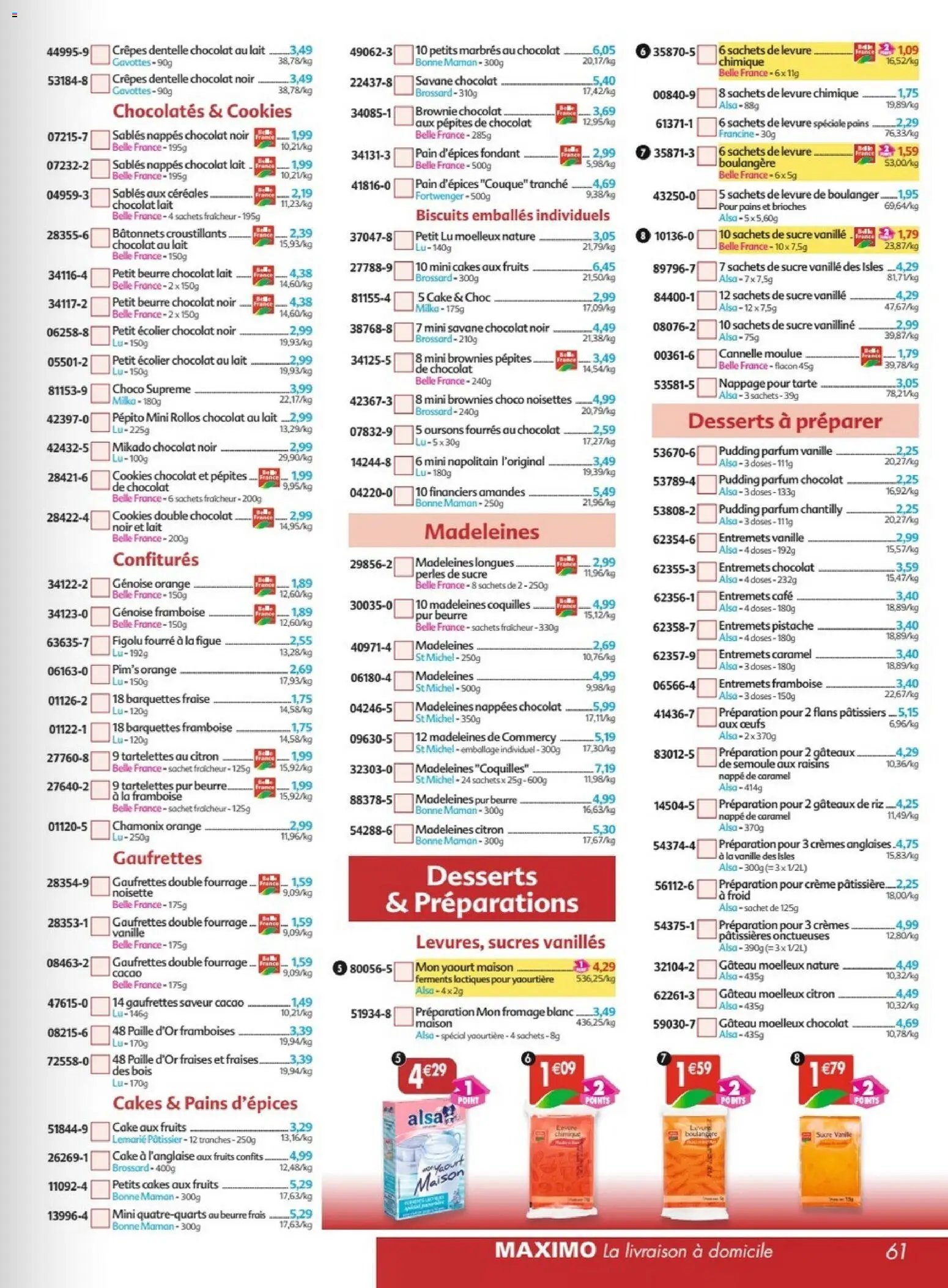 Maximo catalogue (2026-05-22 - 2026-06-18)