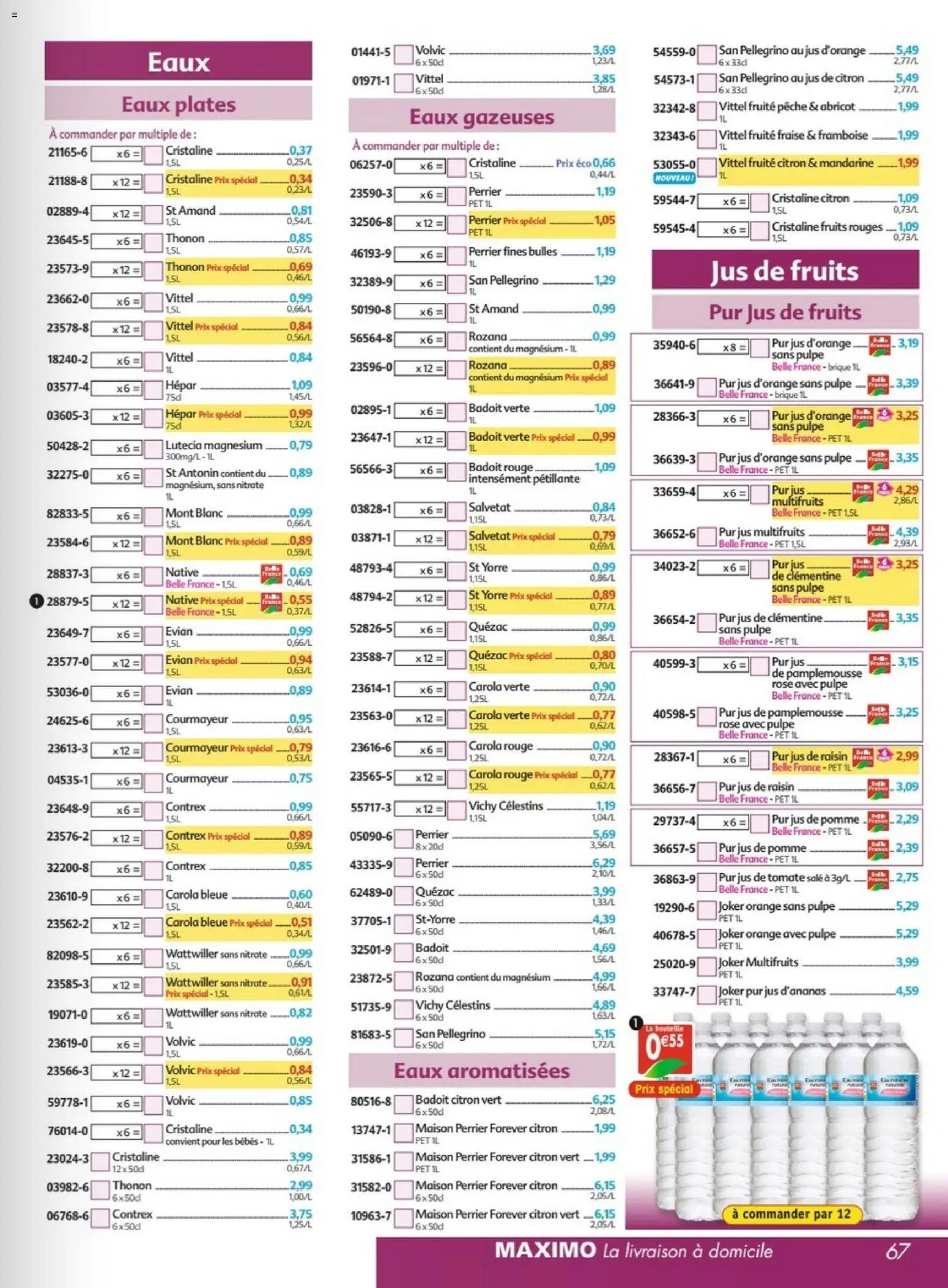 Maximo catalogue (2026-05-22 - 2026-06-18)