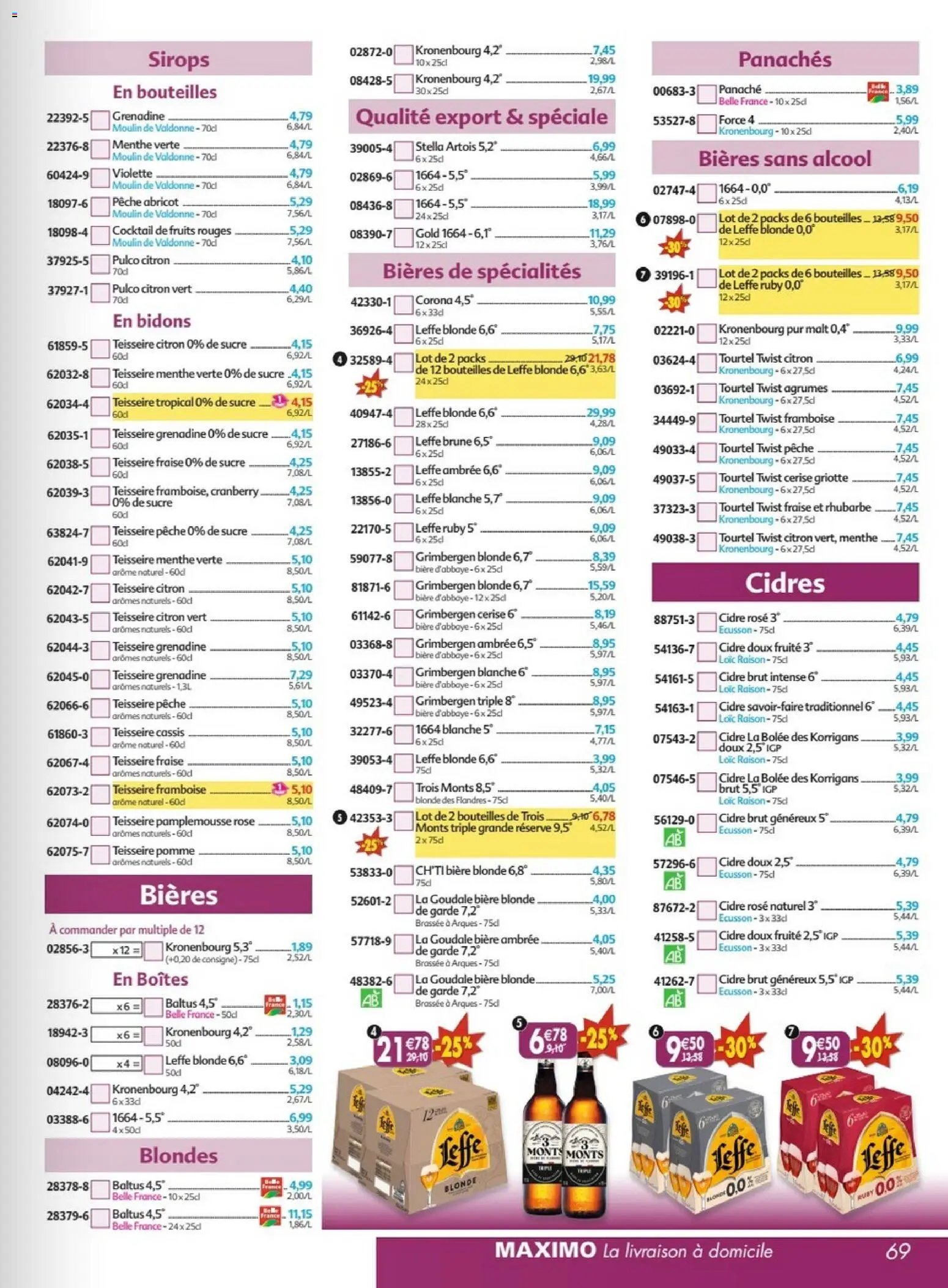 Maximo catalogue (2026-05-22 - 2026-06-18)