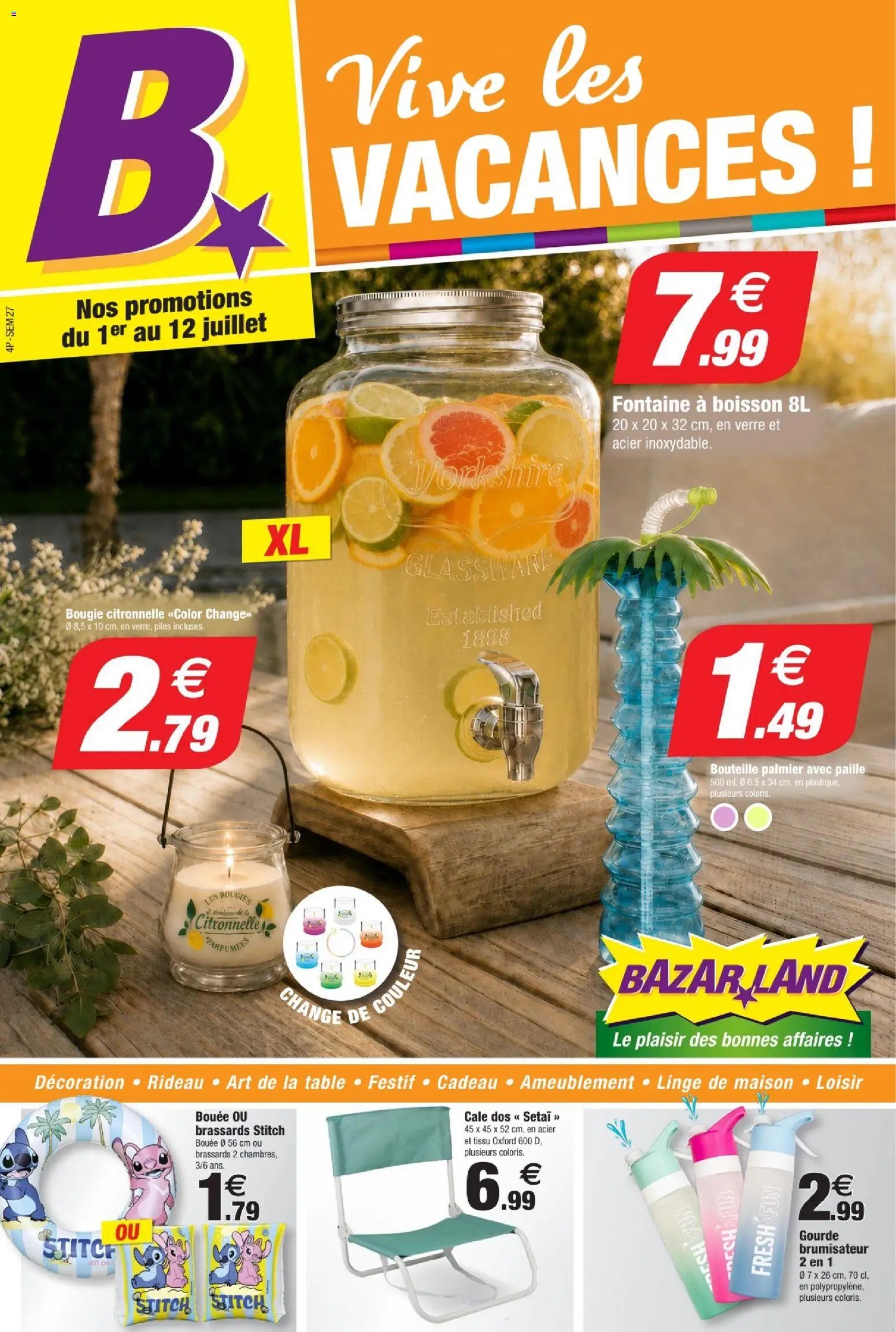BazarLand - Vive les vacances