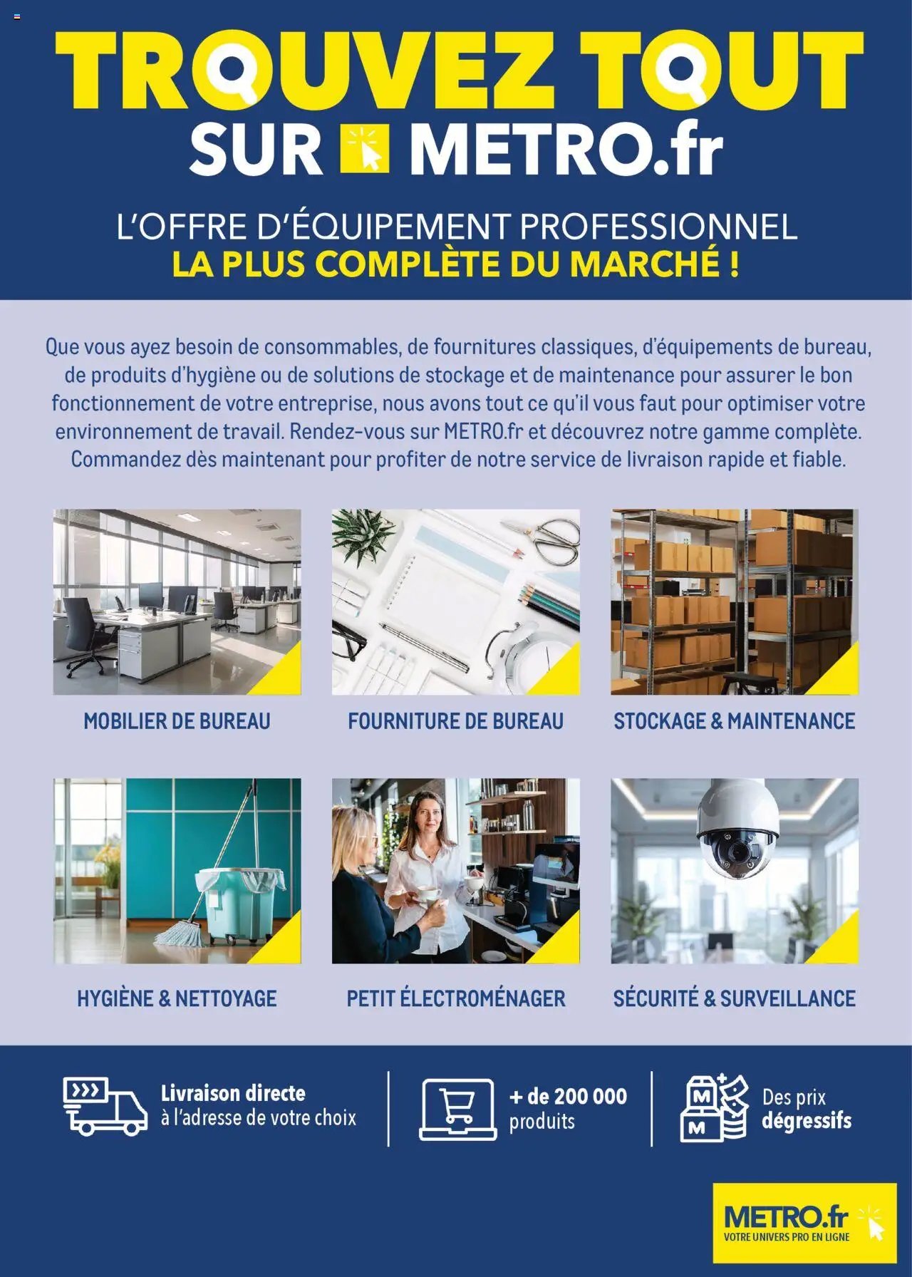 METRO Tout pour votre Bureau