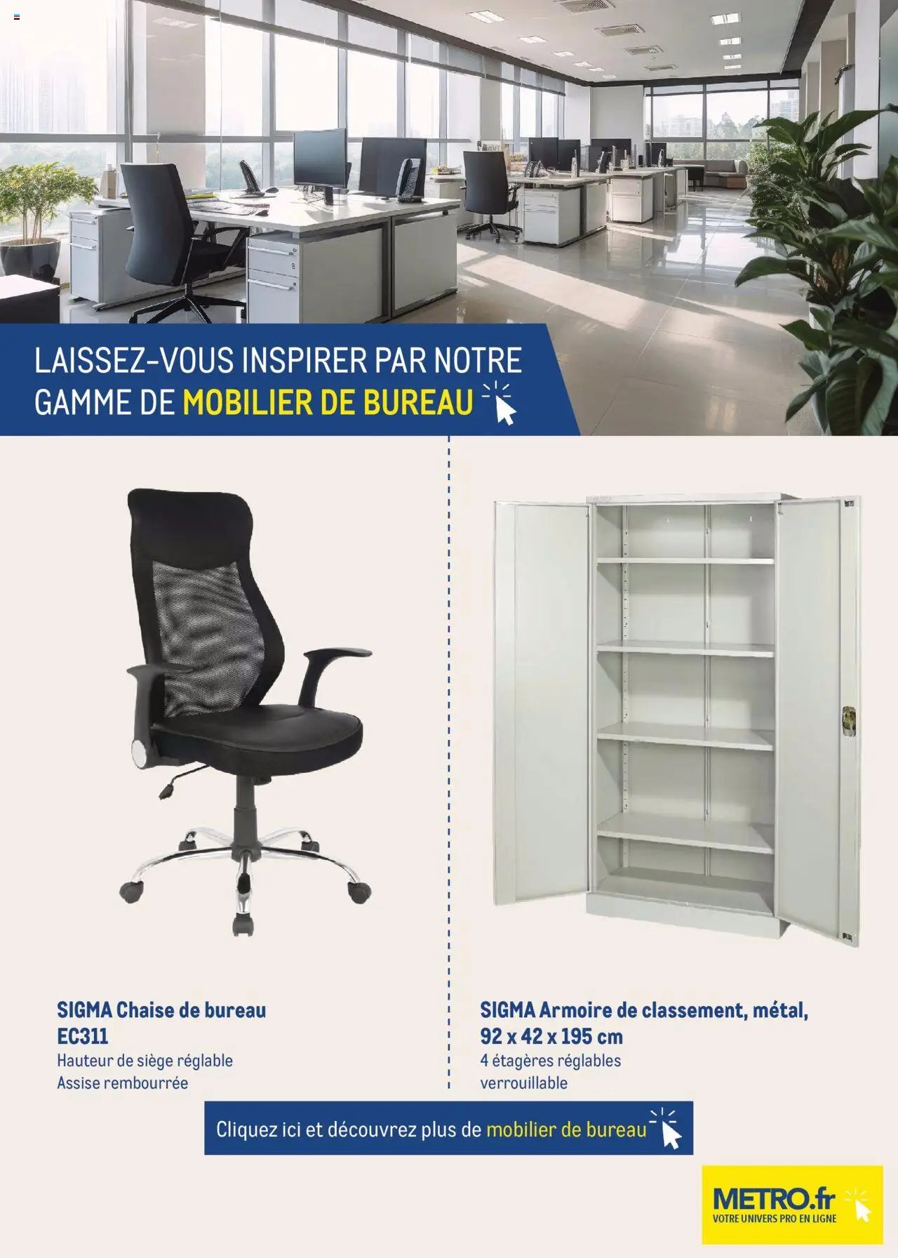 METRO Tout pour votre Bureau