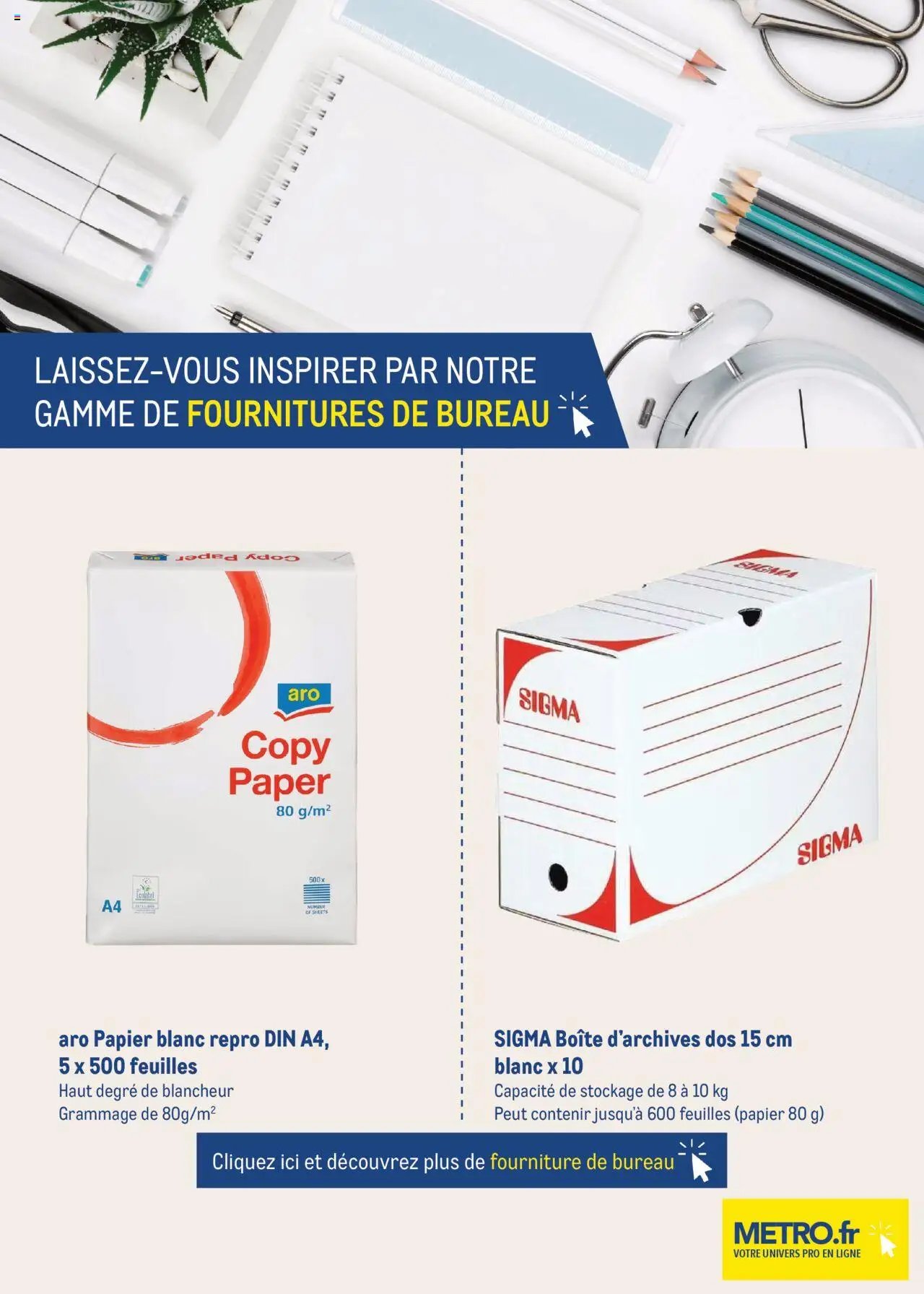 METRO Tout pour votre Bureau