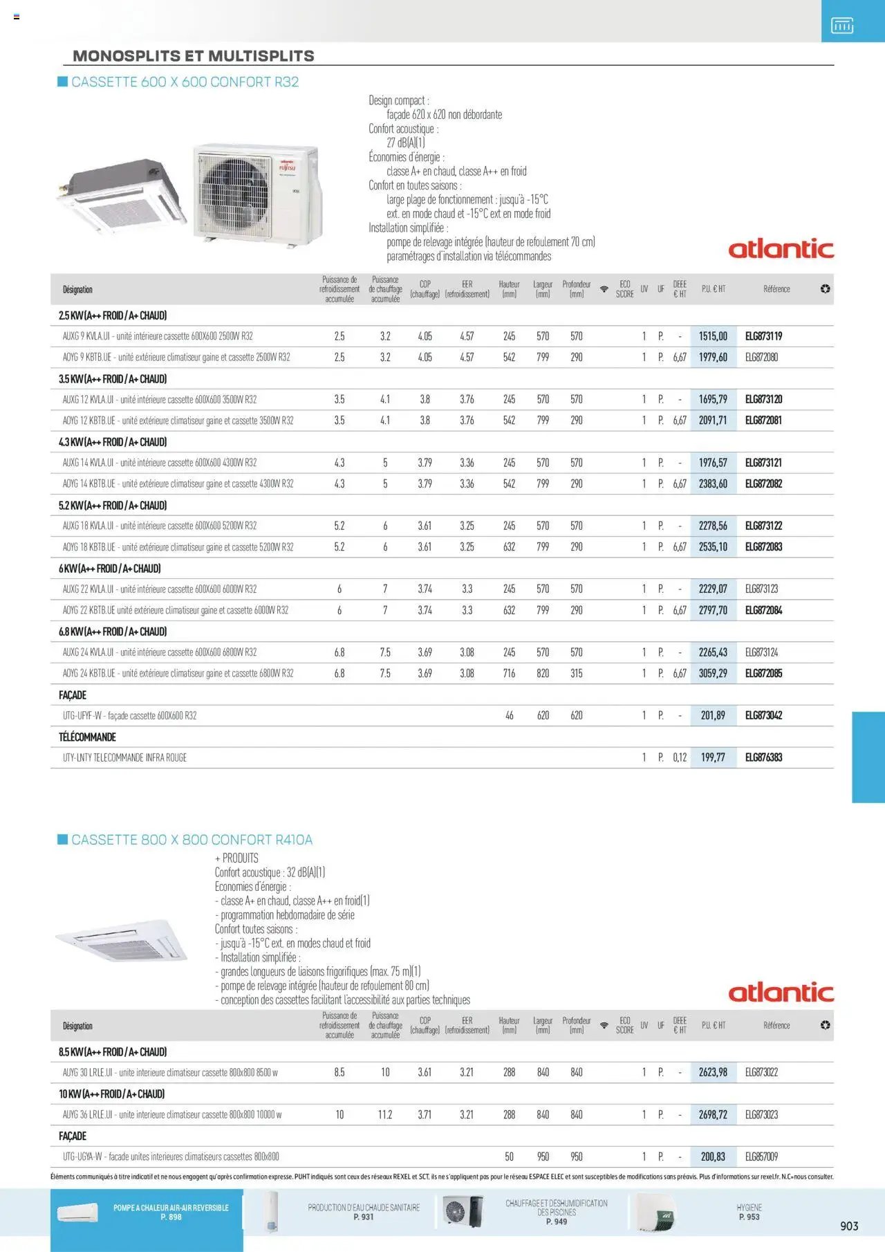 Rexel - Chauffage Électrique, ECS, PAC AIR-AIR Et Qualite De L´Air Interieur (2025-07-16 - 2025-12-31)