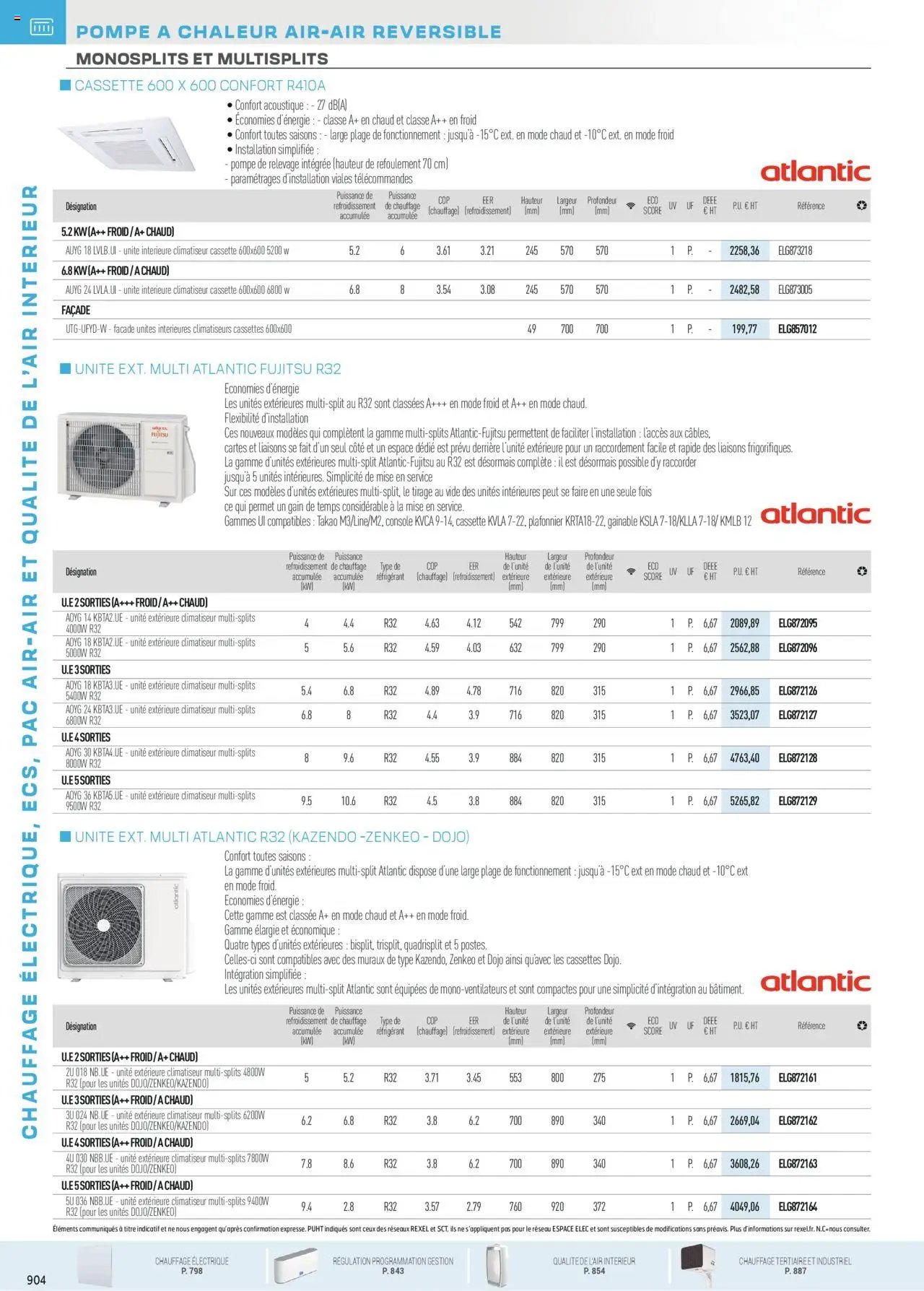 Rexel - Chauffage Électrique, ECS, PAC AIR-AIR Et Qualite De L´Air Interieur (2025-07-16 - 2025-12-31)