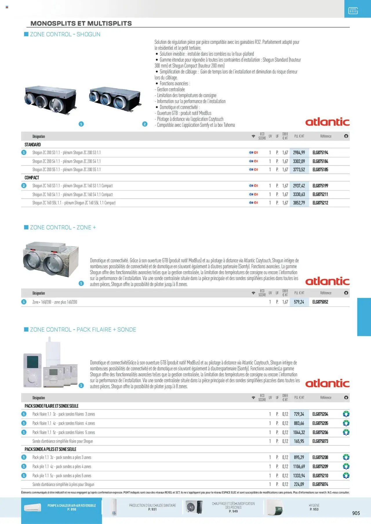 Rexel - Chauffage Électrique, ECS, PAC AIR-AIR Et Qualite De L´Air Interieur (2025-07-16 - 2025-12-31)