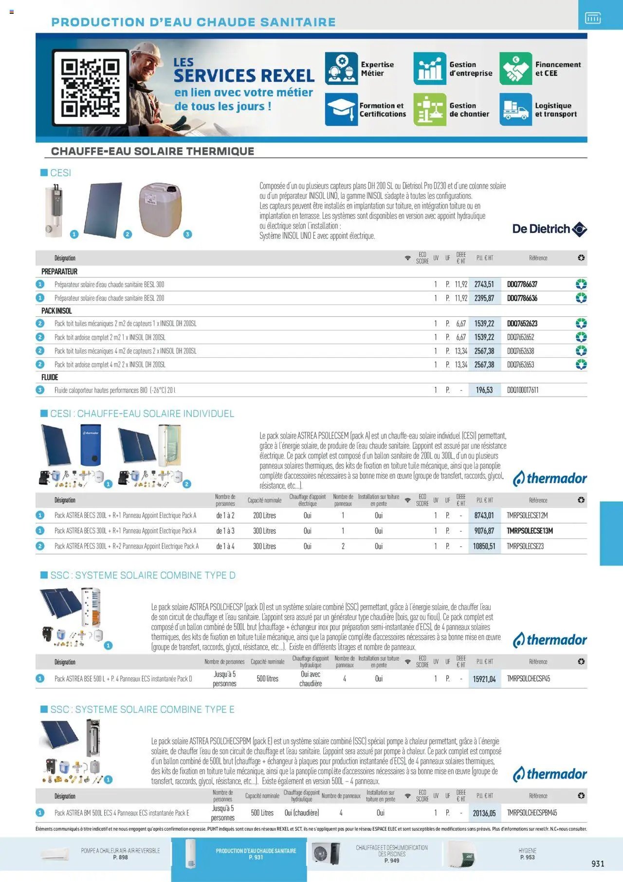 Rexel - Chauffage Électrique, ECS, PAC AIR-AIR Et Qualite De L´Air Interieur (2025-07-16 - 2025-12-31)