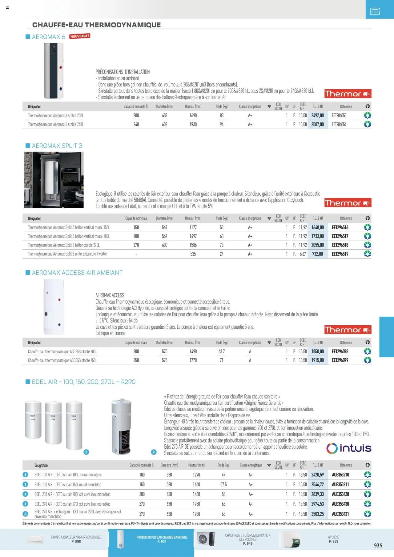 Rexel - Chauffage Électrique, ECS, PAC AIR-AIR Et Qualite De L´Air Interieur (2025-07-16 - 2025-12-31)