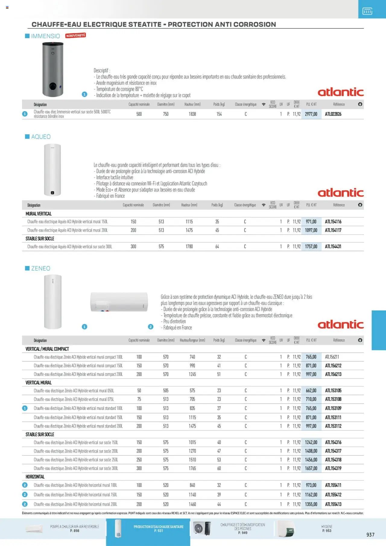 Rexel - Chauffage Électrique, ECS, PAC AIR-AIR Et Qualite De L´Air Interieur (2025-07-16 - 2025-12-31)