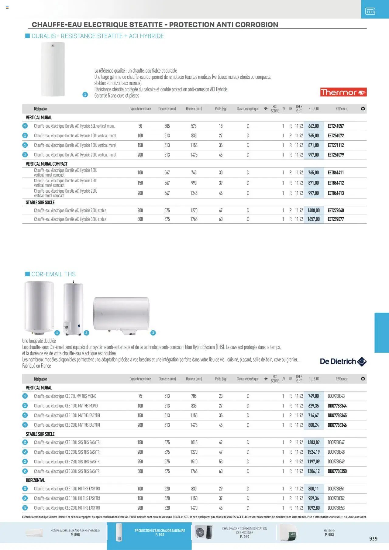 Rexel - Chauffage Électrique, ECS, PAC AIR-AIR Et Qualite De L´Air Interieur (2025-07-16 - 2025-12-31)