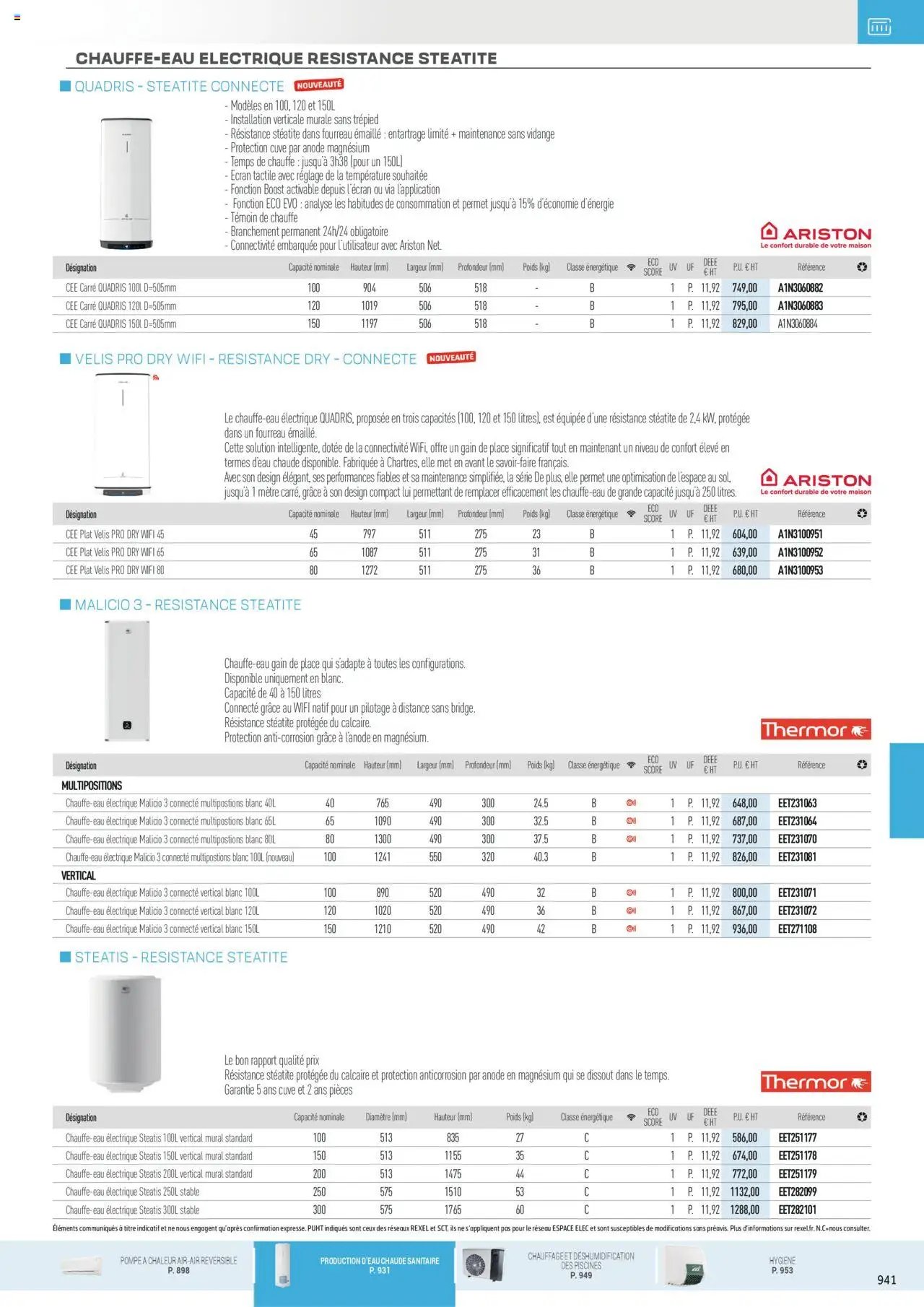Rexel - Chauffage Électrique, ECS, PAC AIR-AIR Et Qualite De L´Air Interieur (2025-07-16 - 2025-12-31)