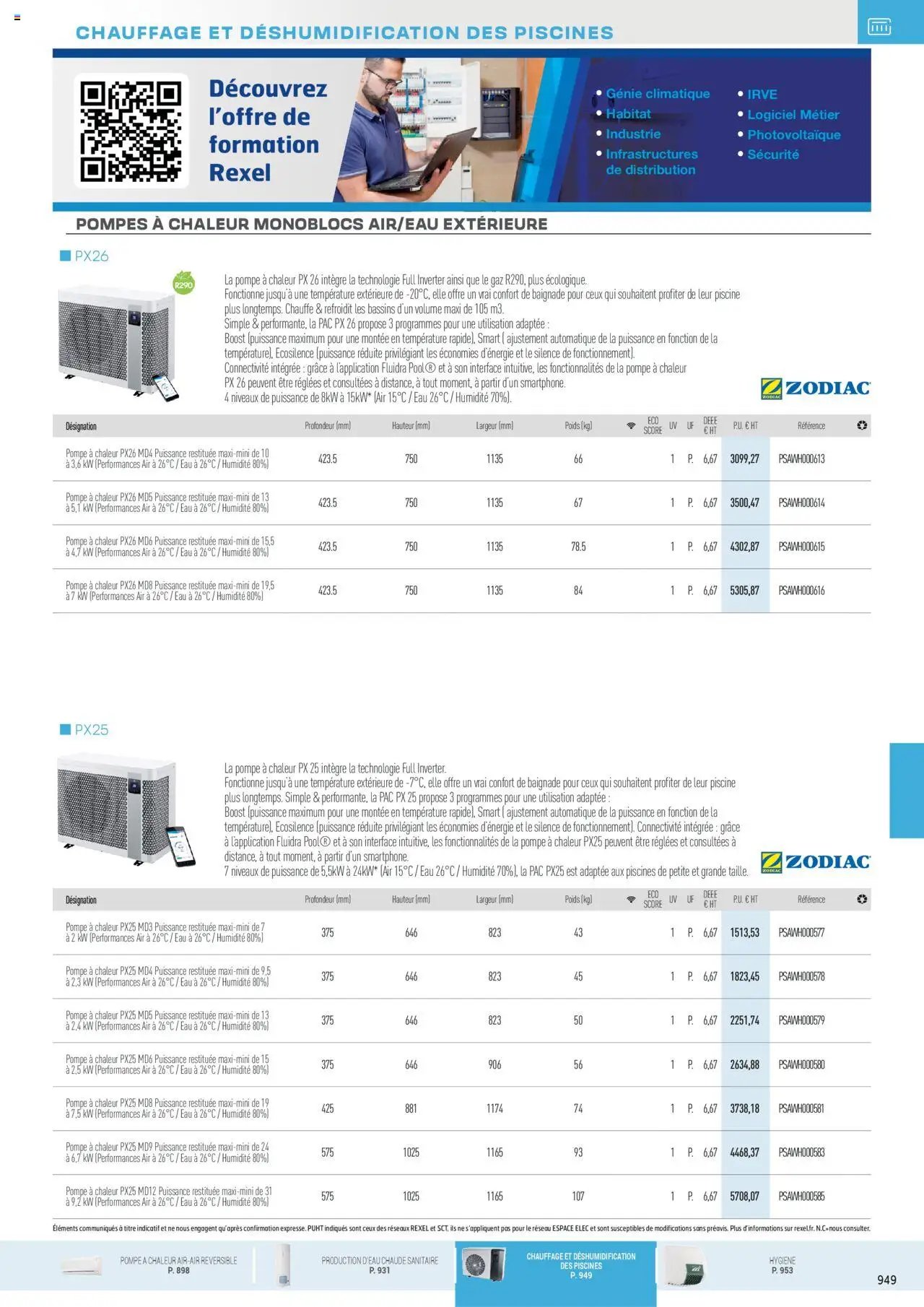 Rexel - Chauffage Électrique, ECS, PAC AIR-AIR Et Qualite De L´Air Interieur (2025-07-16 - 2025-12-31)