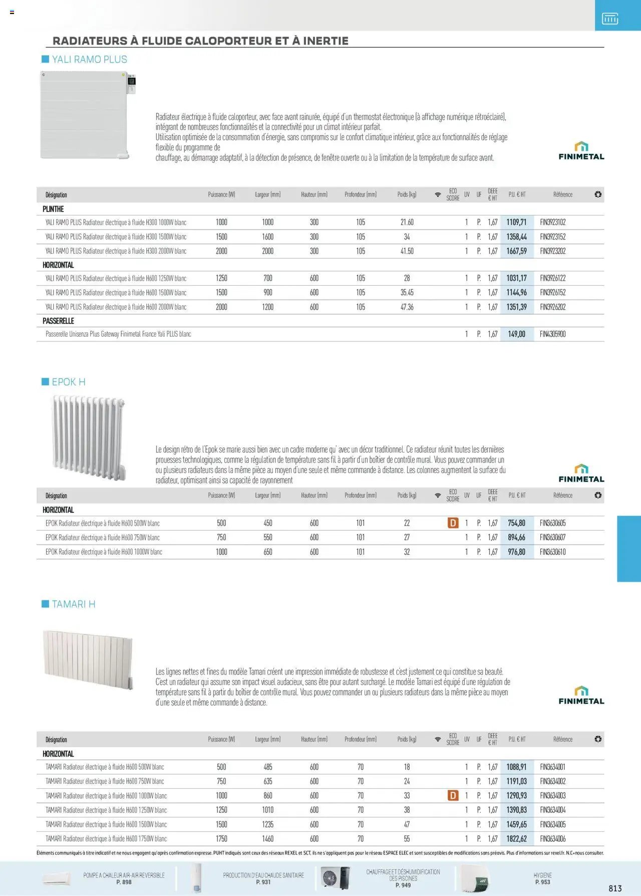 Rexel - Chauffage Électrique, ECS, PAC AIR-AIR Et Qualite De L´Air Interieur (2025-07-16 - 2025-12-31)