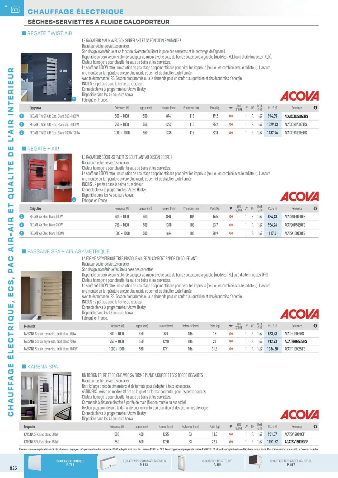 Rexel - Chauffage Électrique, ECS, PAC AIR-AIR Et Qualite De L´Air Interieur (2025-07-16 - 2025-12-31)