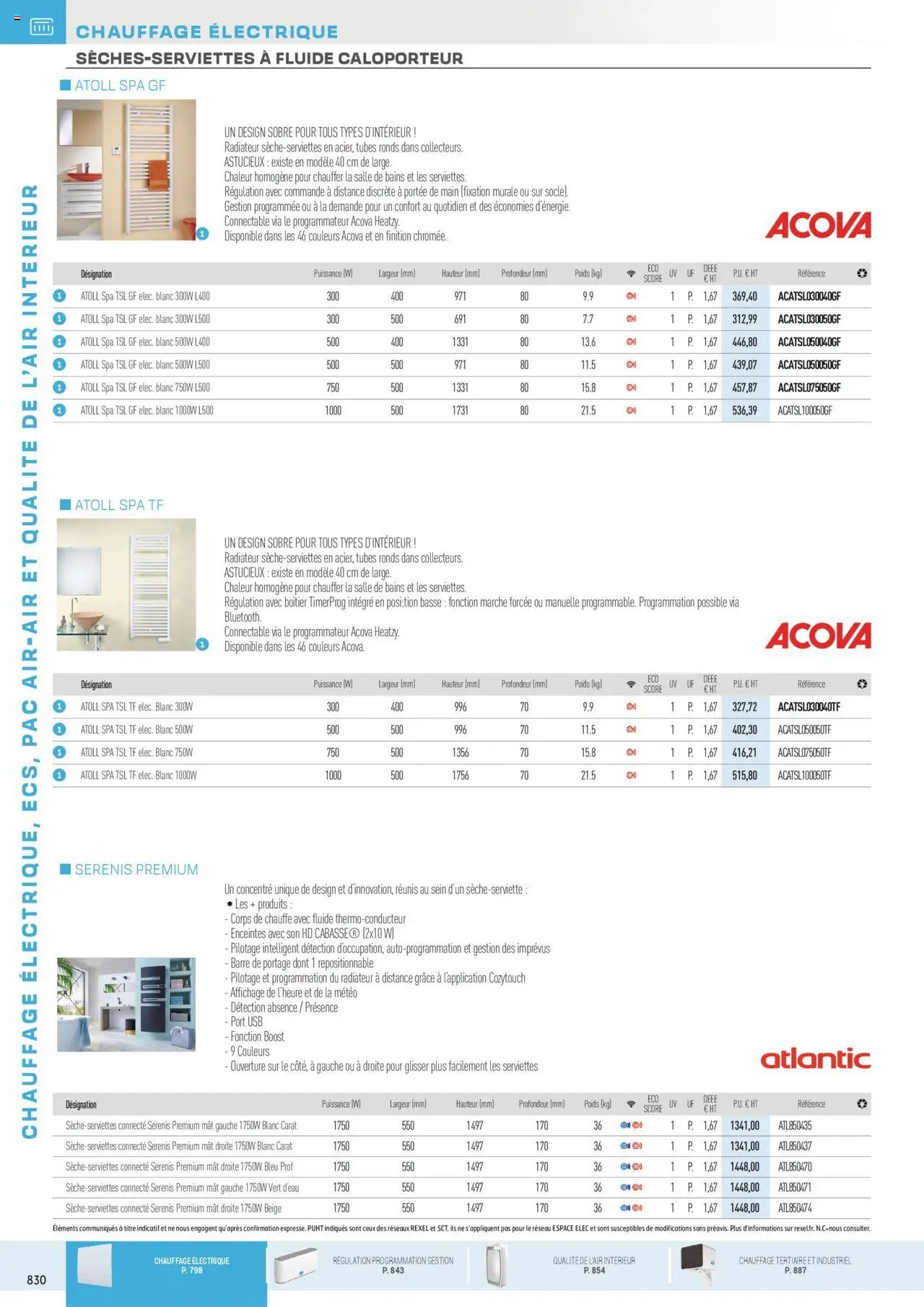 Rexel - Chauffage Électrique, ECS, PAC AIR-AIR Et Qualite De L´Air Interieur (2025-07-16 - 2025-12-31)