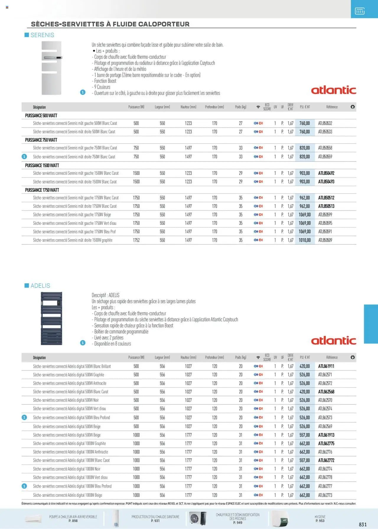 Rexel - Chauffage Électrique, ECS, PAC AIR-AIR Et Qualite De L´Air Interieur (2025-07-16 - 2025-12-31)