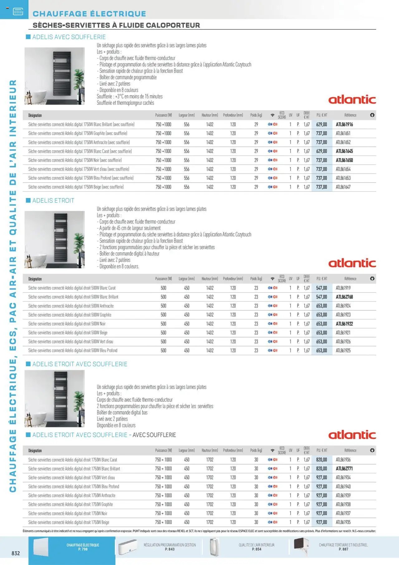 Rexel - Chauffage Électrique, ECS, PAC AIR-AIR Et Qualite De L´Air Interieur (2025-07-16 - 2025-12-31)