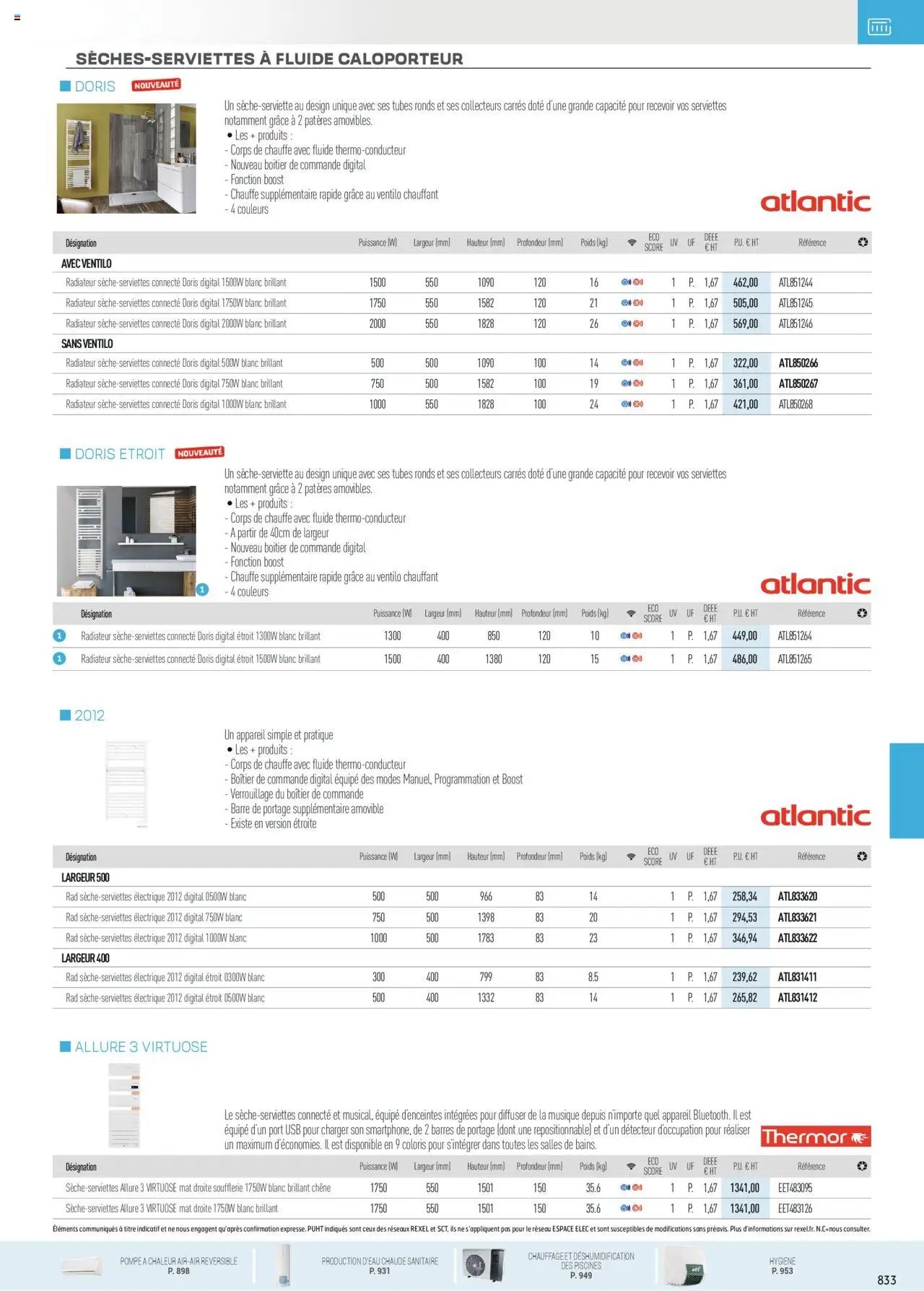 Rexel - Chauffage Électrique, ECS, PAC AIR-AIR Et Qualite De L´Air Interieur (2025-07-16 - 2025-12-31)