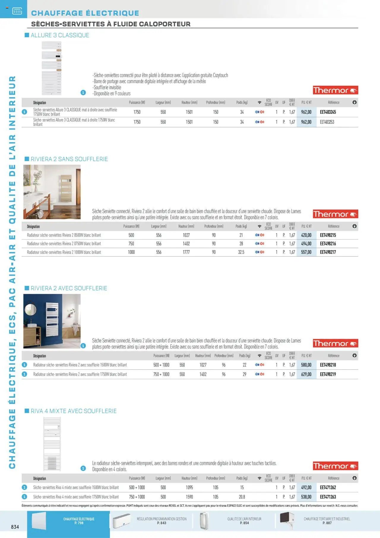 Rexel - Chauffage Électrique, ECS, PAC AIR-AIR Et Qualite De L´Air Interieur (2025-07-16 - 2025-12-31)