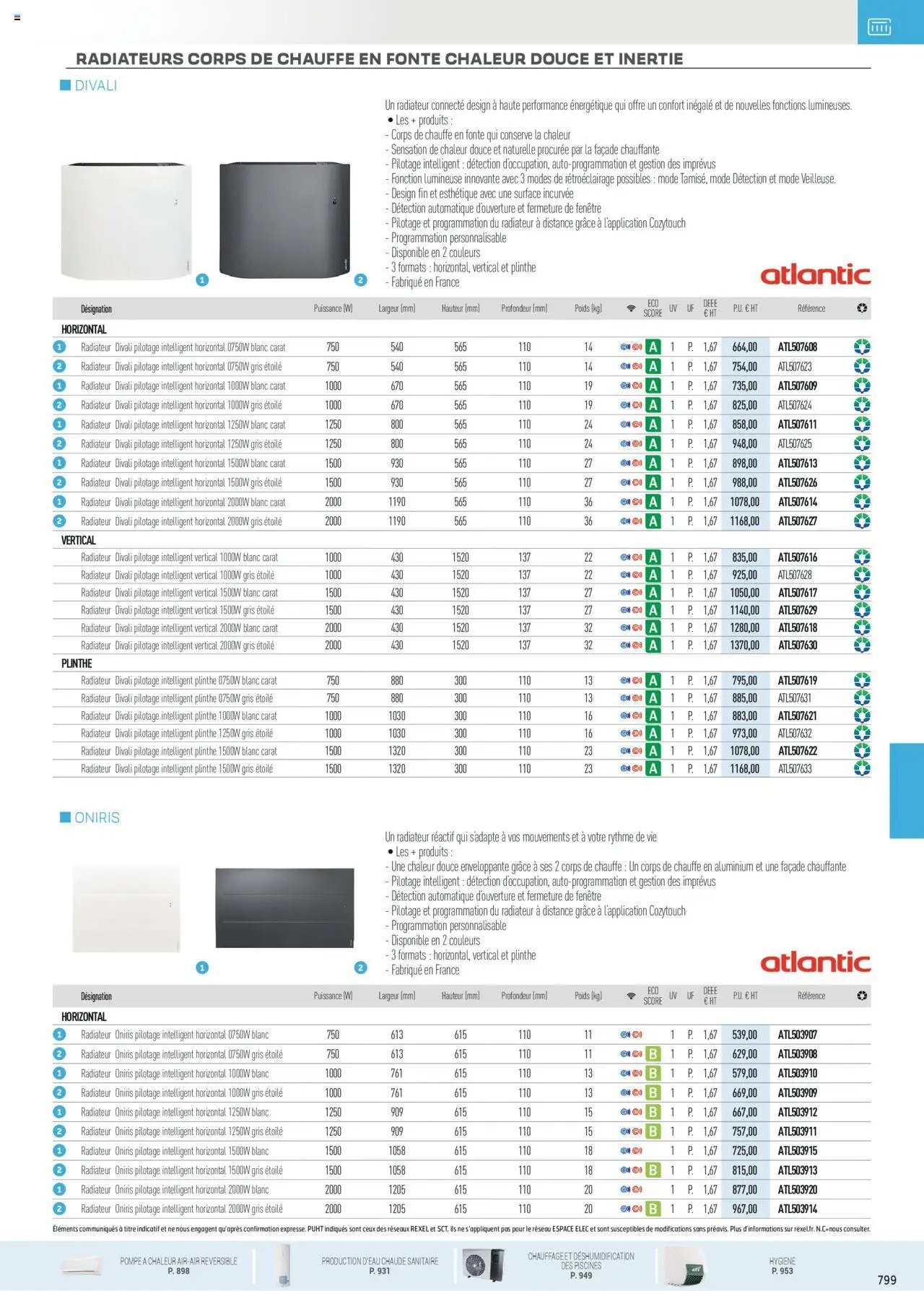 Rexel - Chauffage Électrique, ECS, PAC AIR-AIR Et Qualite De L´Air Interieur (2025-07-16 - 2025-12-31)