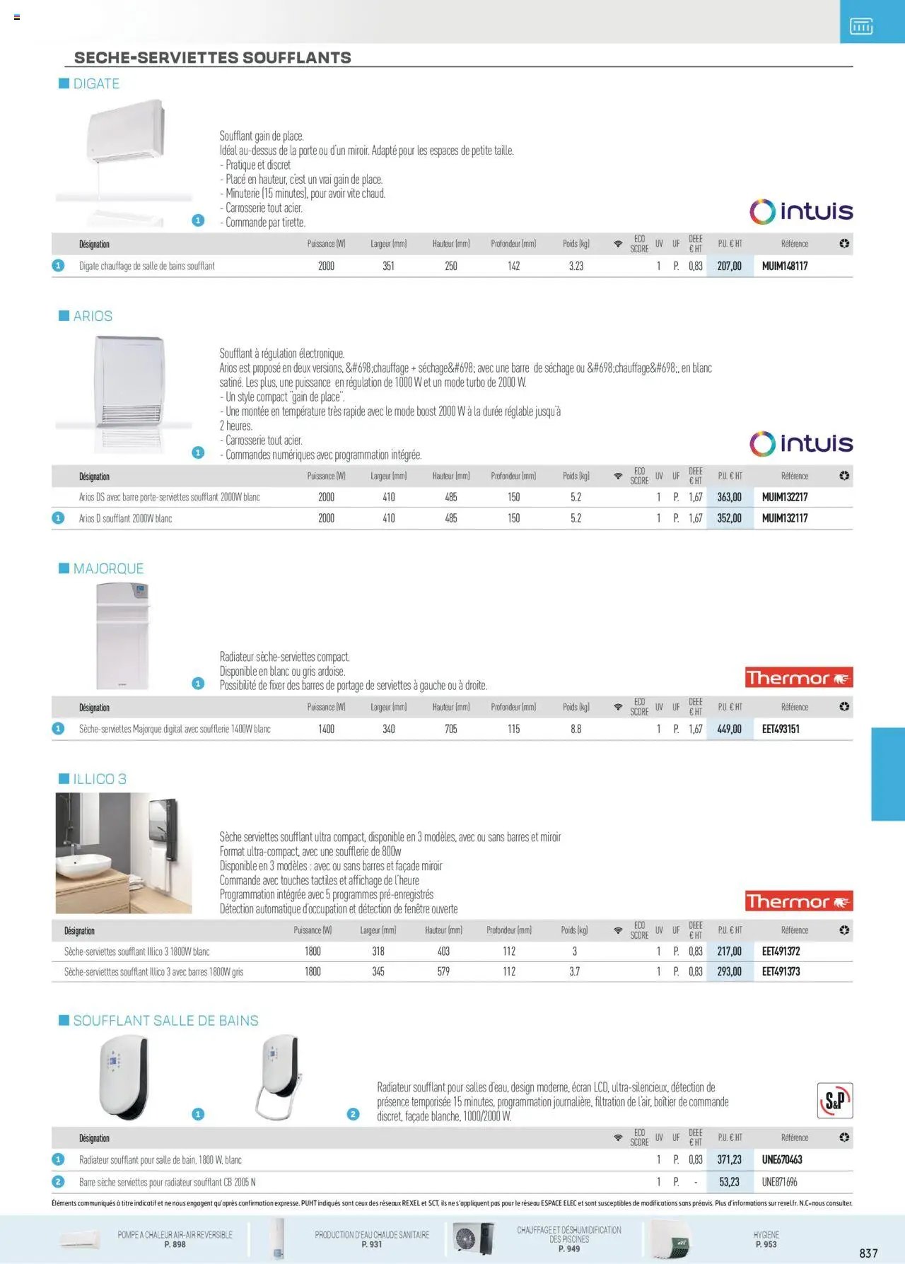 Rexel - Chauffage Électrique, ECS, PAC AIR-AIR Et Qualite De L´Air Interieur (2025-07-16 - 2025-12-31)