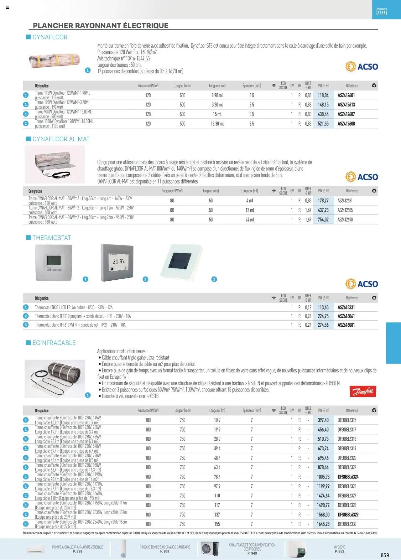 Rexel - Chauffage Électrique, ECS, PAC AIR-AIR Et Qualite De L´Air Interieur (2025-07-16 - 2025-12-31)