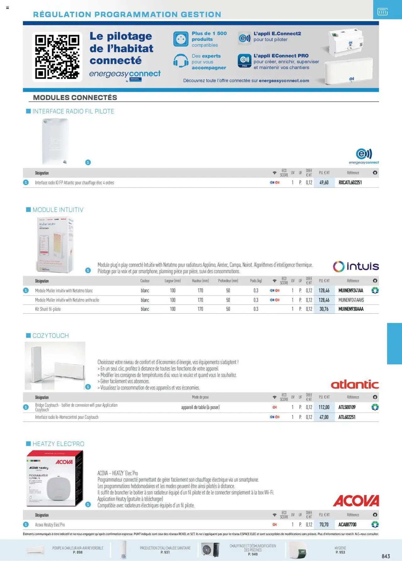 Rexel - Chauffage Électrique, ECS, PAC AIR-AIR Et Qualite De L´Air Interieur (2025-07-16 - 2025-12-31)