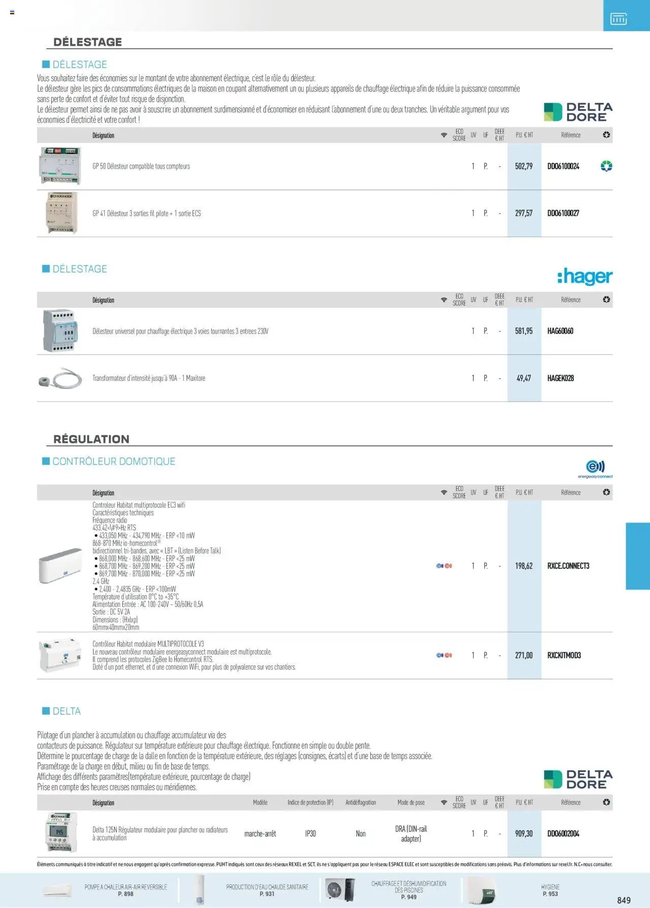 Rexel - Chauffage Électrique, ECS, PAC AIR-AIR Et Qualite De L´Air Interieur (2025-07-16 - 2025-12-31)