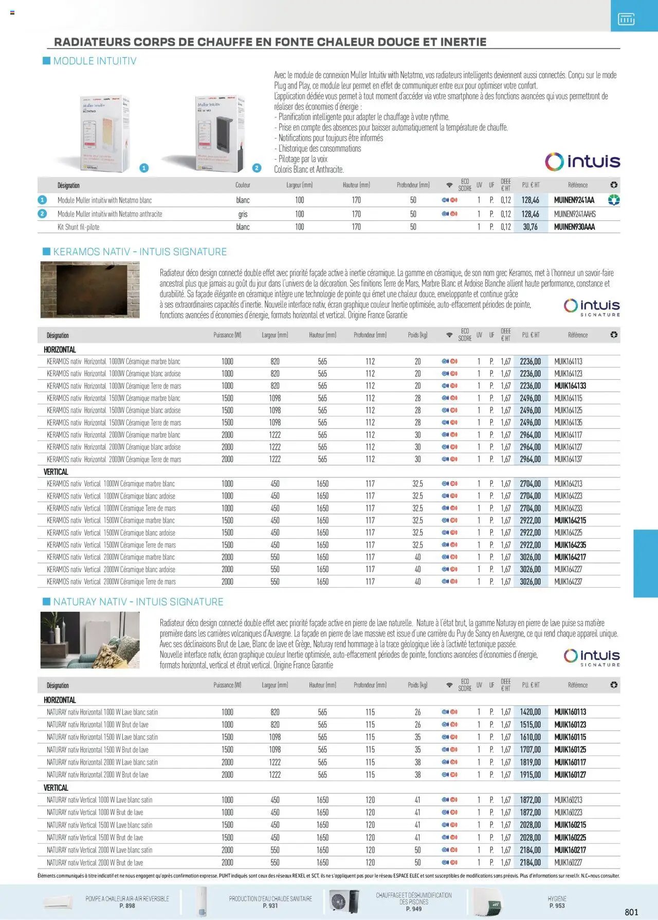 Rexel - Chauffage Électrique, ECS, PAC AIR-AIR Et Qualite De L´Air Interieur (2025-07-16 - 2025-12-31)