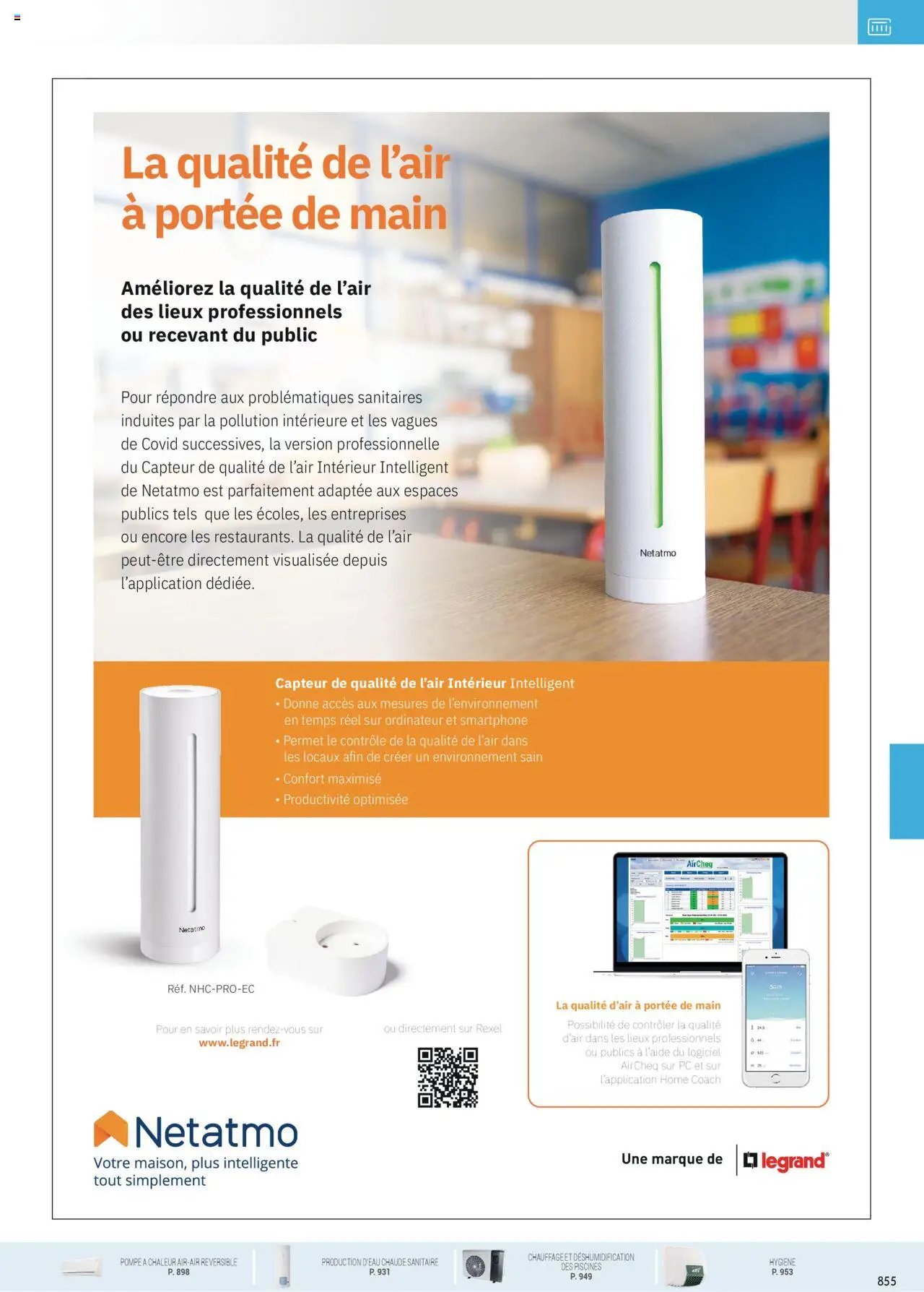 Rexel - Chauffage Électrique, ECS, PAC AIR-AIR Et Qualite De L´Air Interieur (2025-07-16 - 2025-12-31)