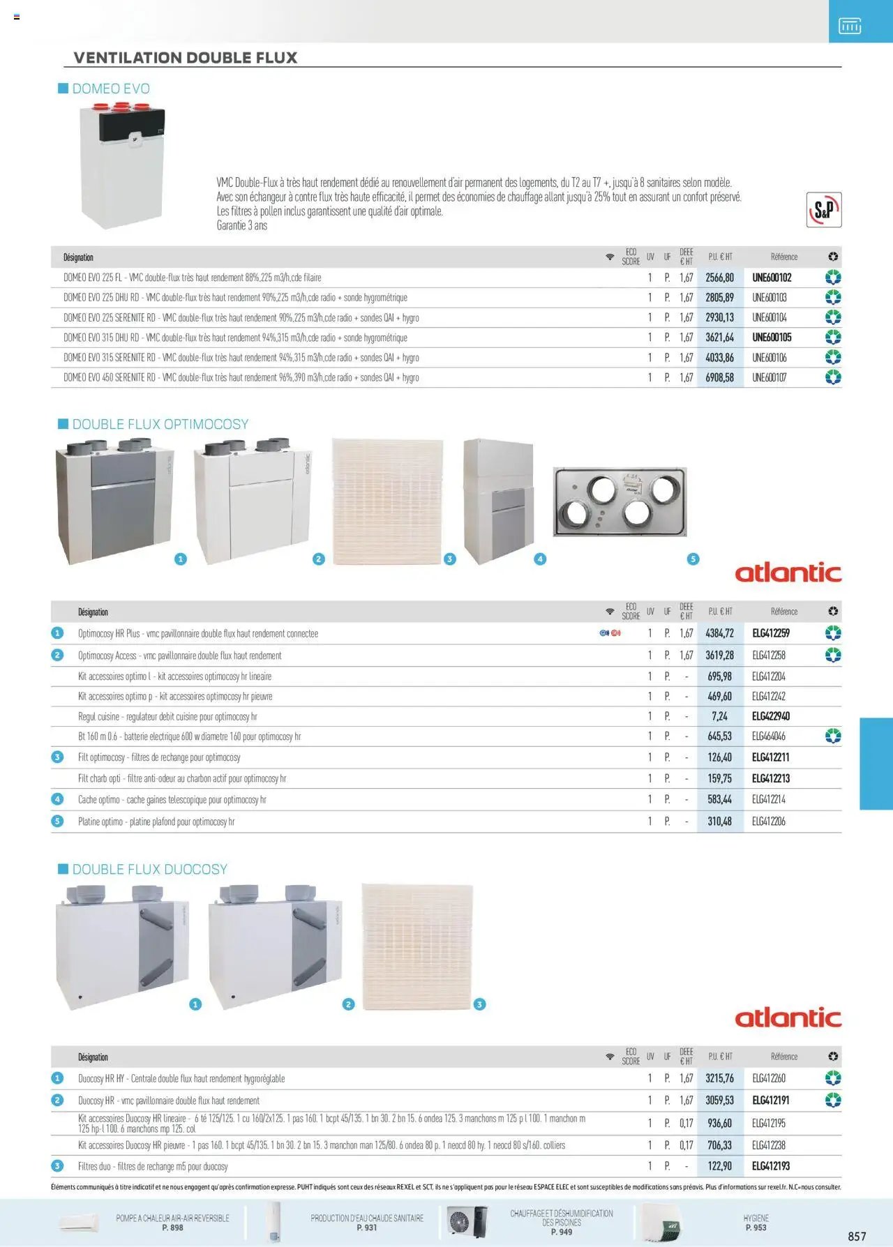 Rexel - Chauffage Électrique, ECS, PAC AIR-AIR Et Qualite De L´Air Interieur (2025-07-16 - 2025-12-31)