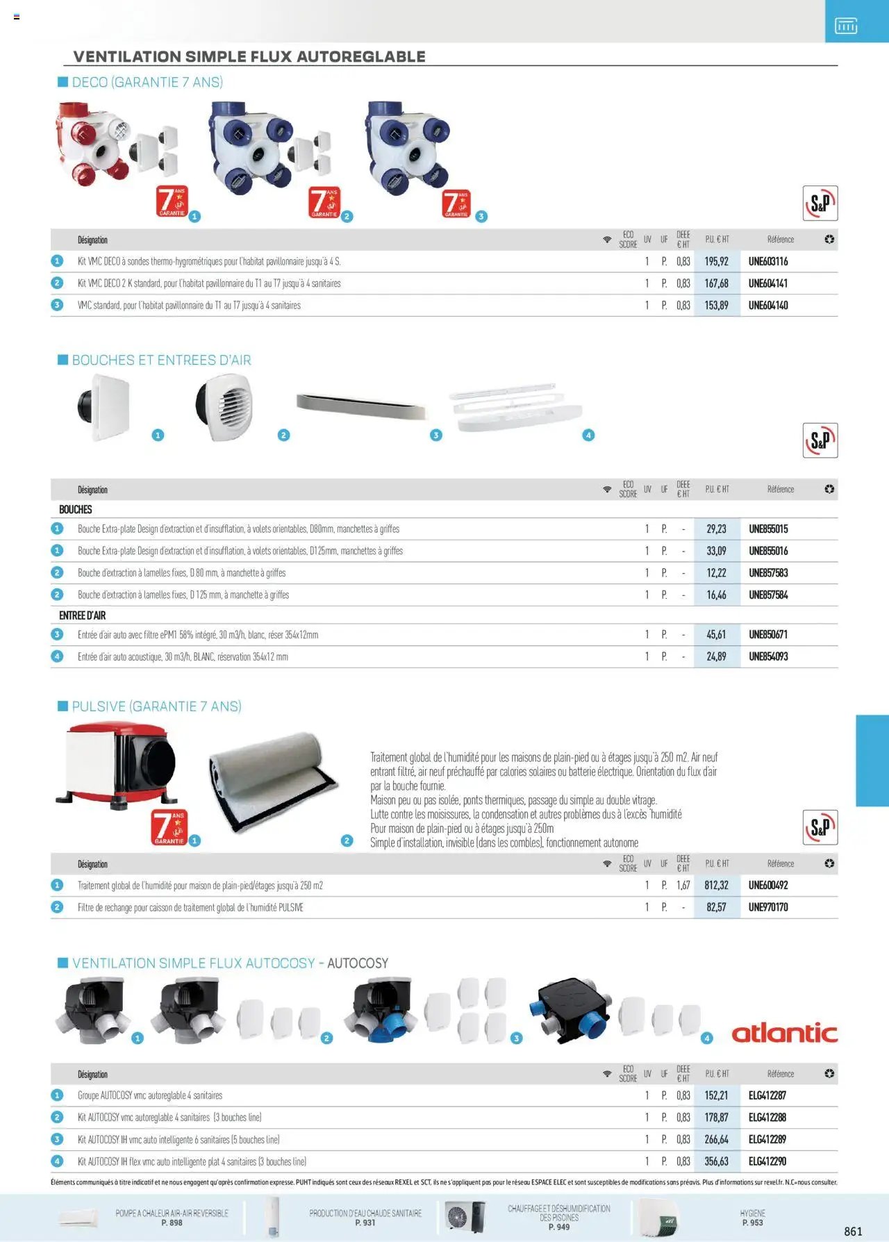 Rexel - Chauffage Électrique, ECS, PAC AIR-AIR Et Qualite De L´Air Interieur (2025-07-16 - 2025-12-31)