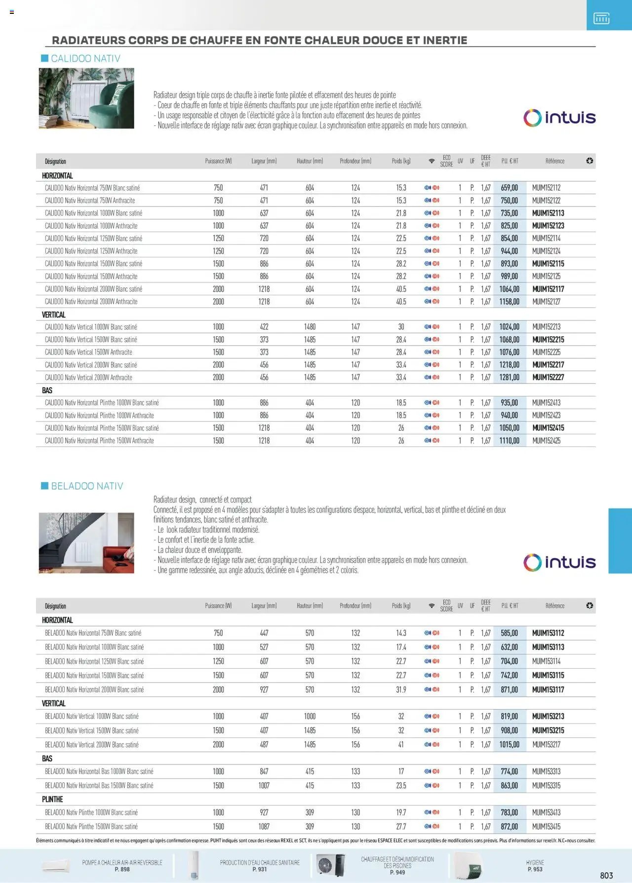 Rexel - Chauffage Électrique, ECS, PAC AIR-AIR Et Qualite De L´Air Interieur (2025-07-16 - 2025-12-31)