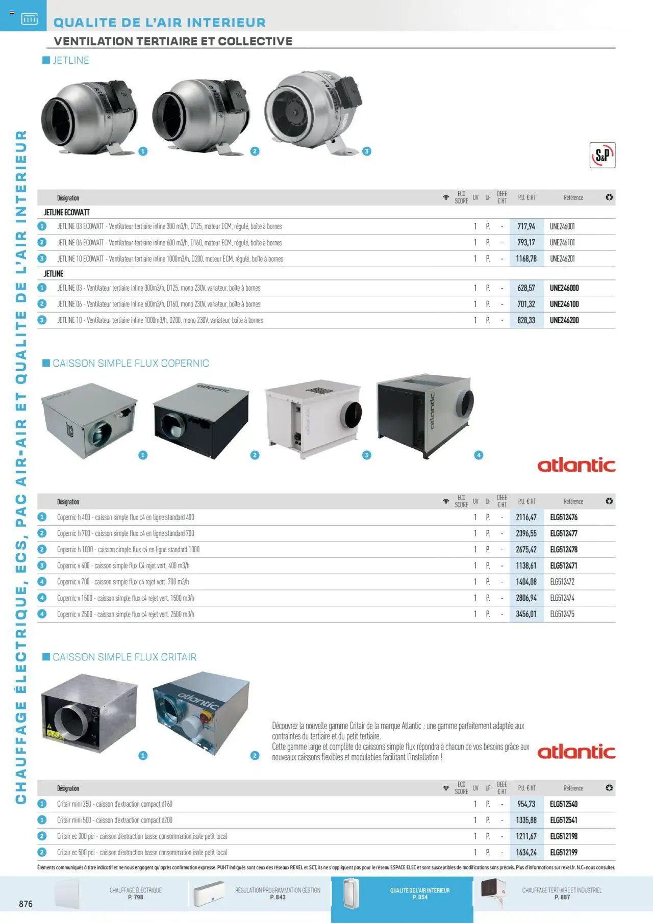 Rexel - Chauffage Électrique, ECS, PAC AIR-AIR Et Qualite De L´Air Interieur (2025-07-16 - 2025-12-31)