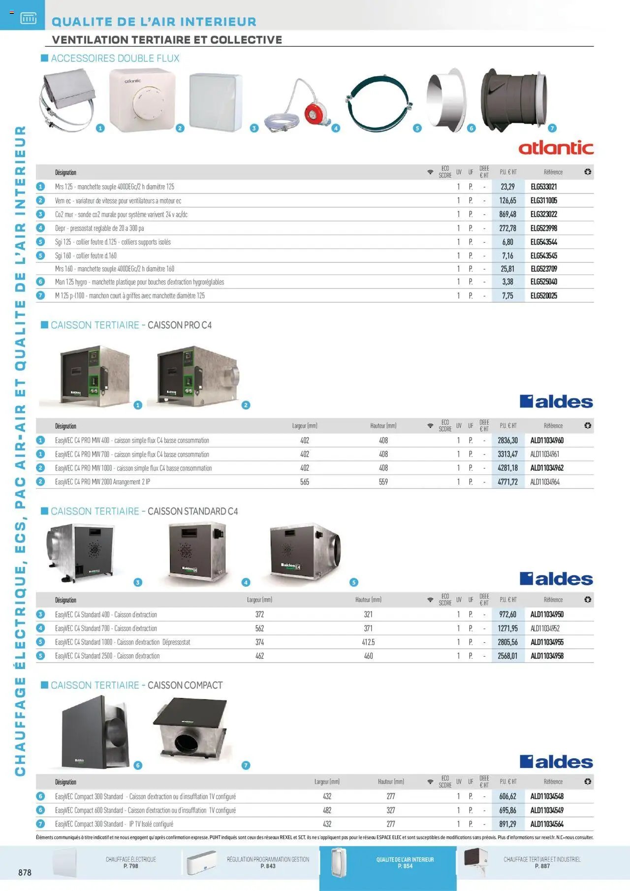 Rexel - Chauffage Électrique, ECS, PAC AIR-AIR Et Qualite De L´Air Interieur (2025-07-16 - 2025-12-31)