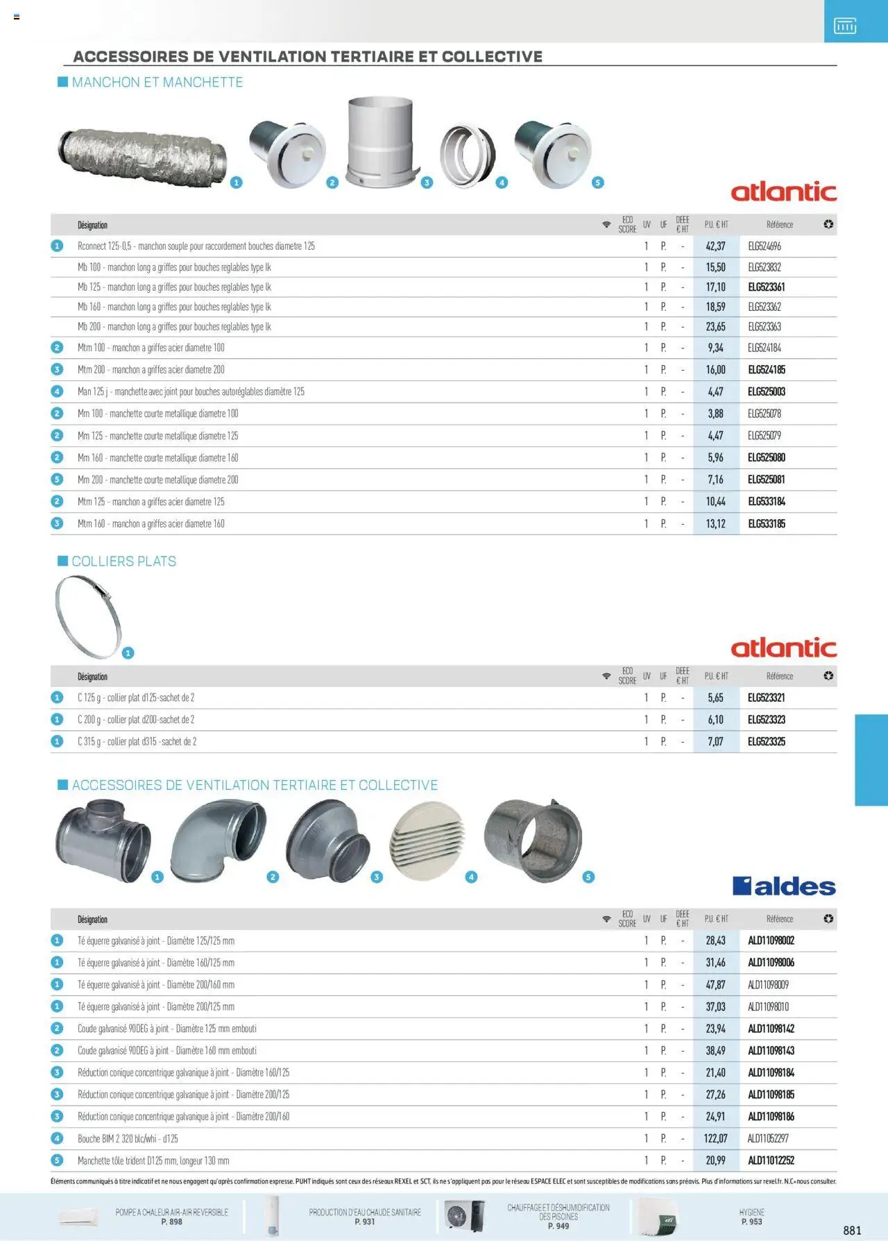 Rexel - Chauffage Électrique, ECS, PAC AIR-AIR Et Qualite De L´Air Interieur (2025-07-16 - 2025-12-31)