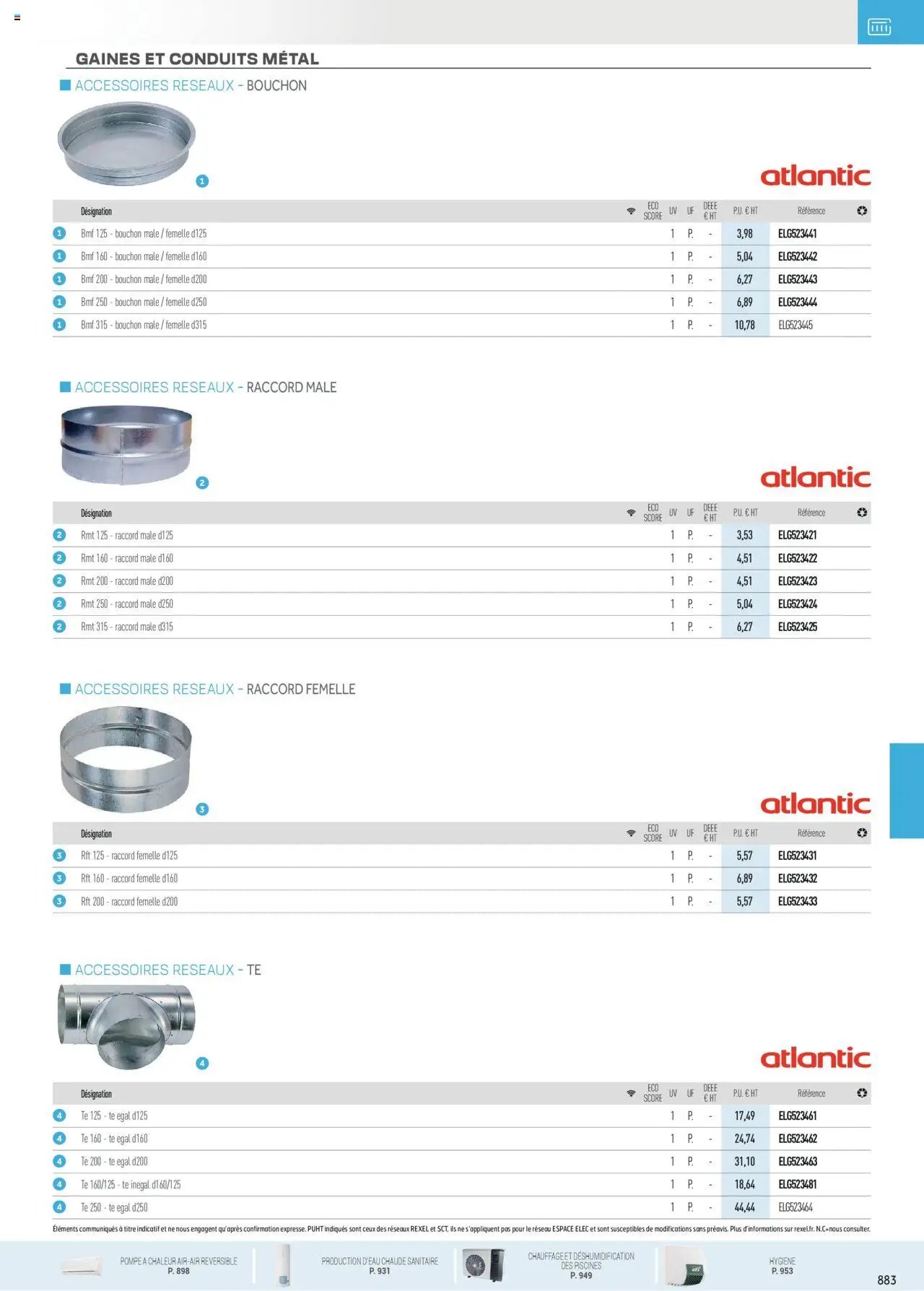 Rexel - Chauffage Électrique, ECS, PAC AIR-AIR Et Qualite De L´Air Interieur (2025-07-16 - 2025-12-31)