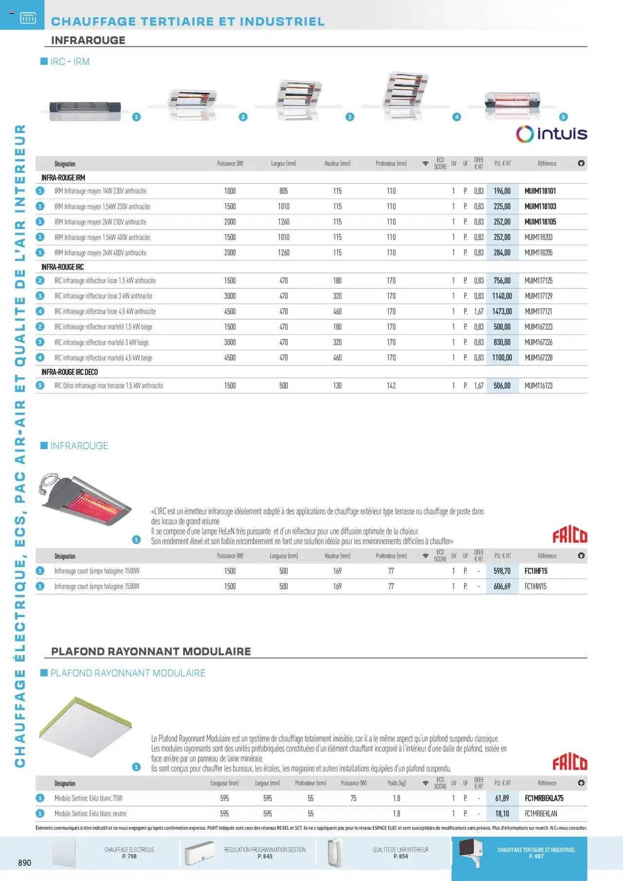 Rexel - Chauffage Électrique, ECS, PAC AIR-AIR Et Qualite De L´Air Interieur (2025-07-16 - 2025-12-31)