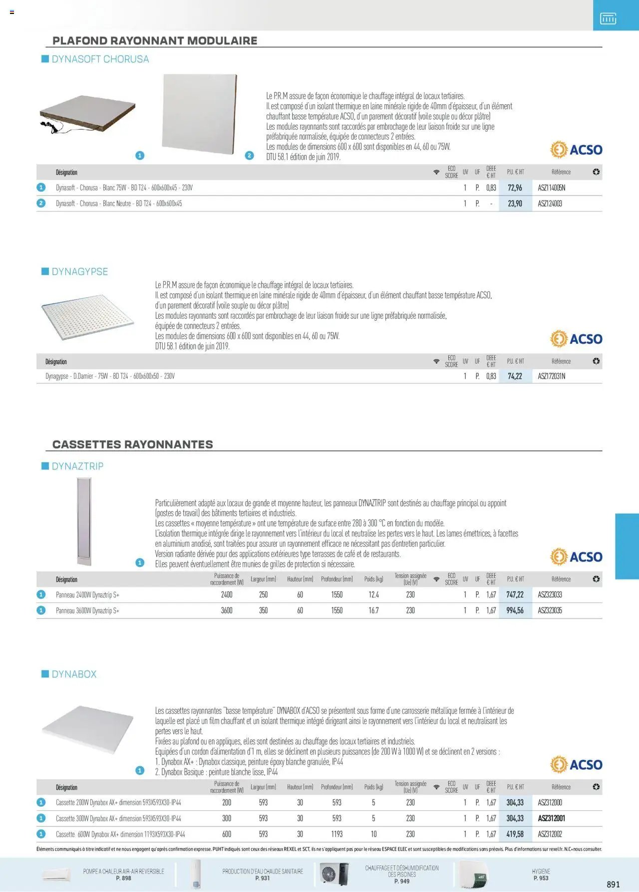 Rexel - Chauffage Électrique, ECS, PAC AIR-AIR Et Qualite De L´Air Interieur (2025-07-16 - 2025-12-31)