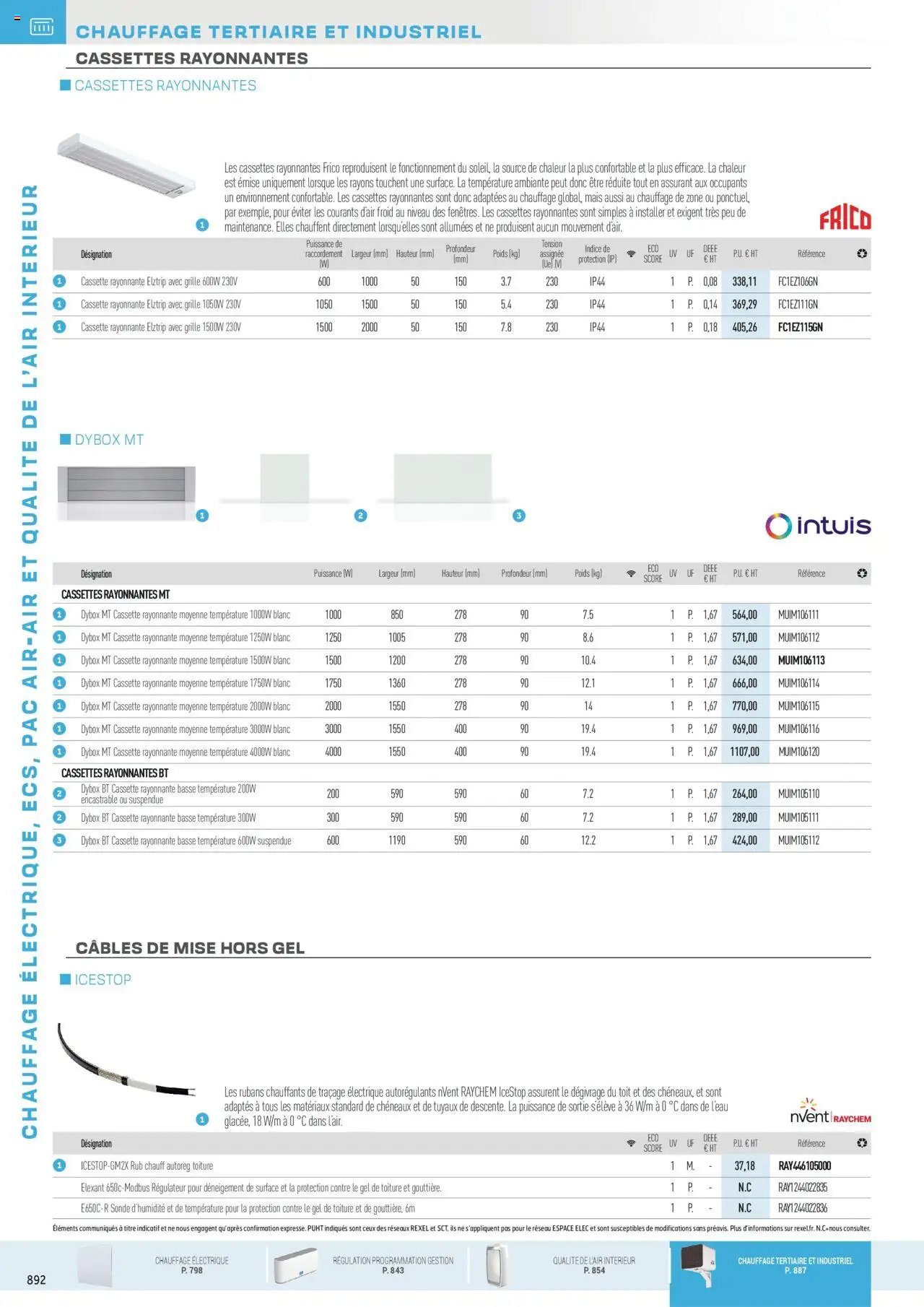 Rexel - Chauffage Électrique, ECS, PAC AIR-AIR Et Qualite De L´Air Interieur (2025-07-16 - 2025-12-31)