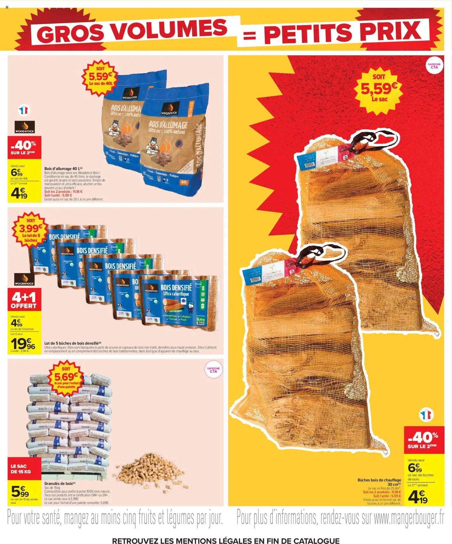 Carrefour Gros volumes = petits prix