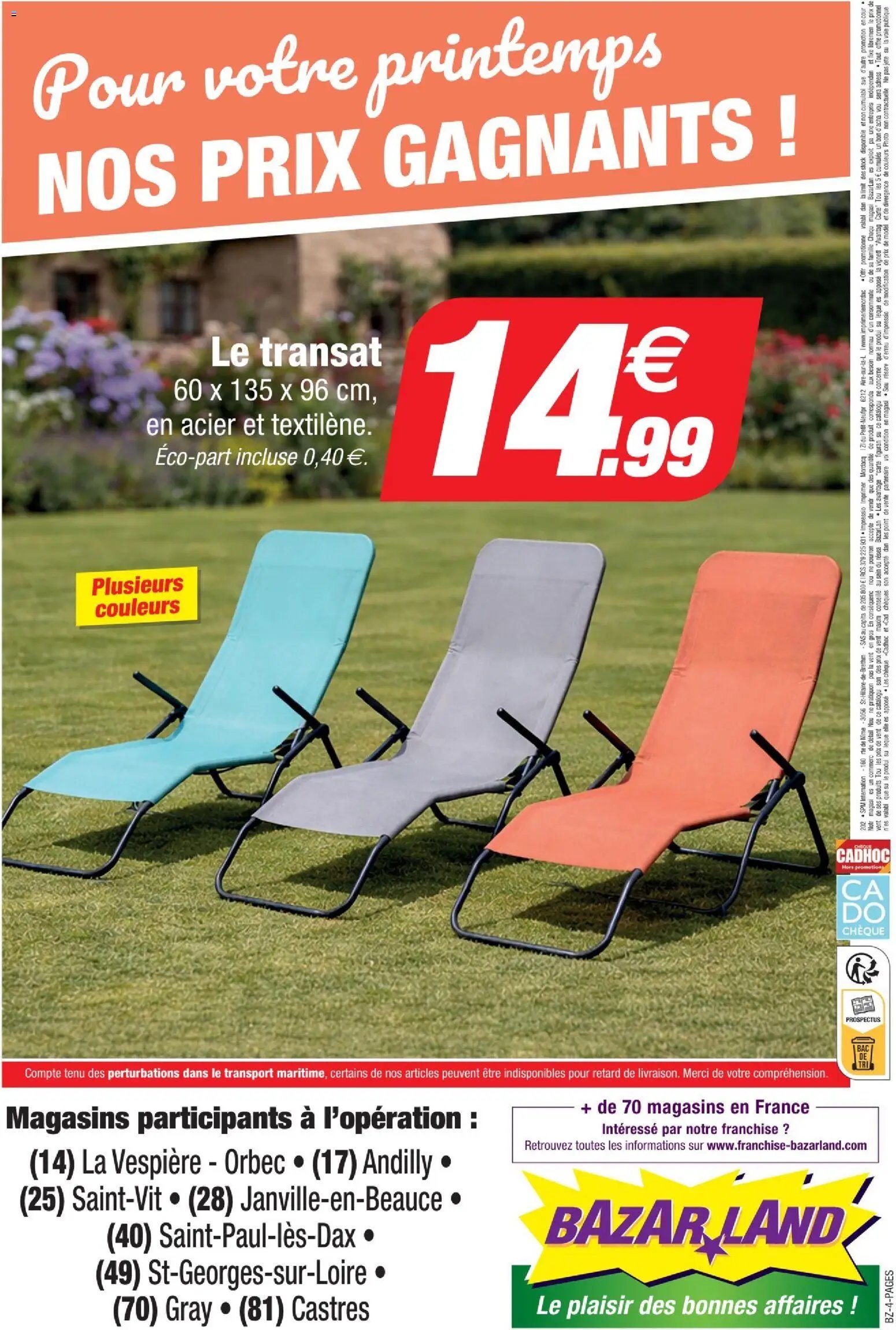 Bazarland - Printemps 