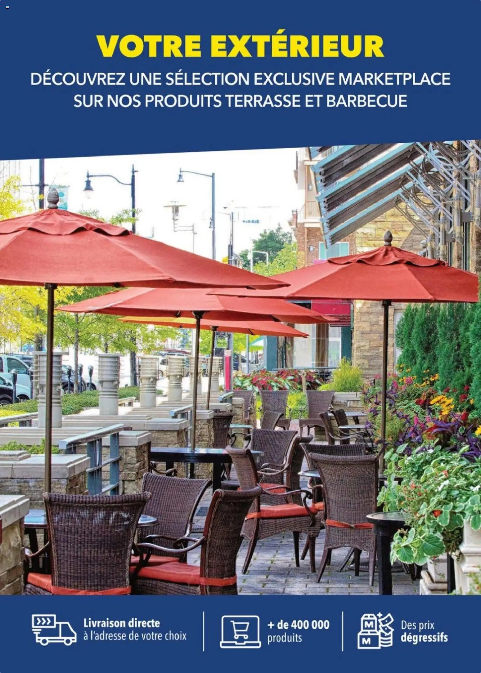 METRO - Terrasse Offres Exclusives Marketplace