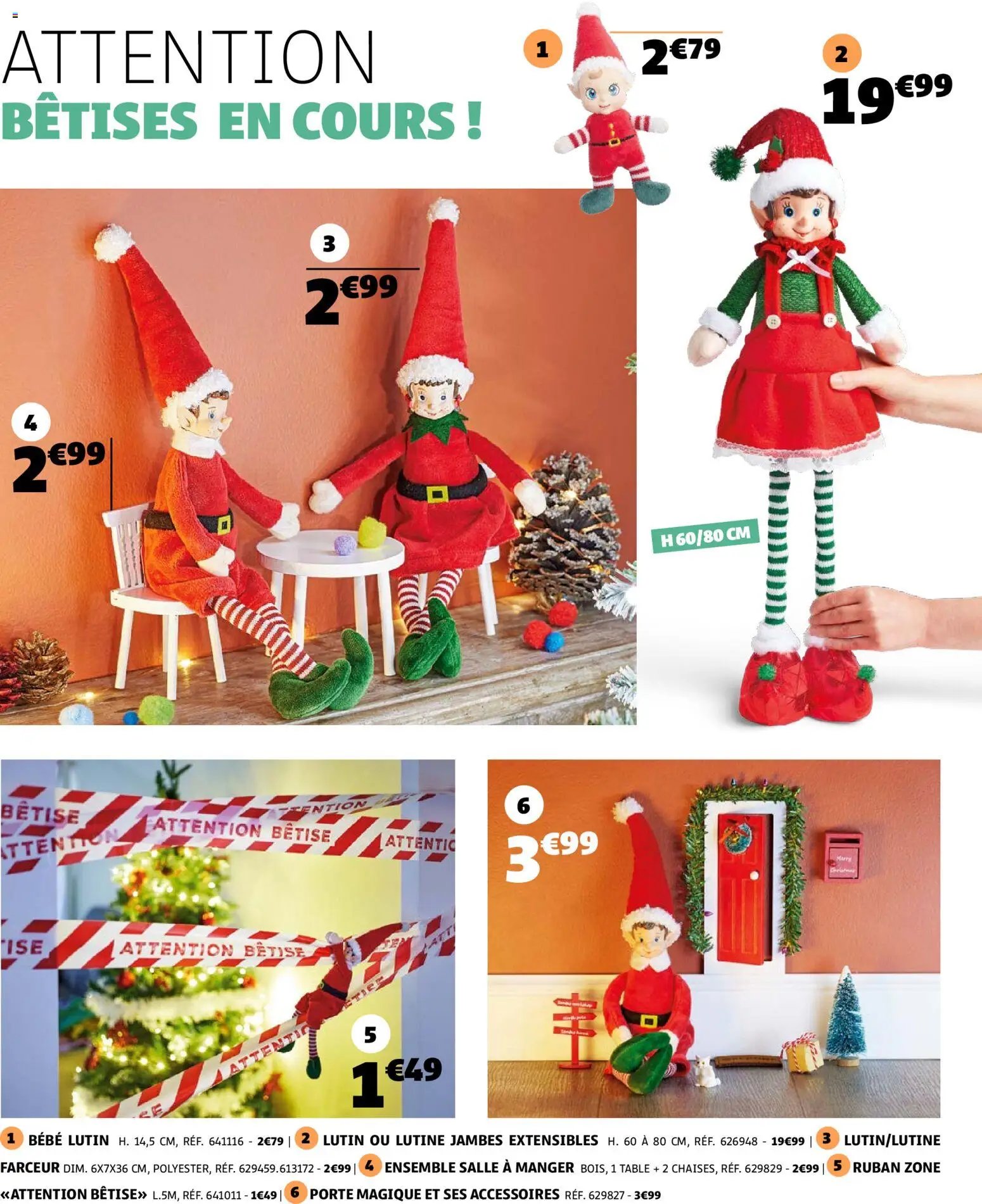 GiFi catalogue déco spécial noël