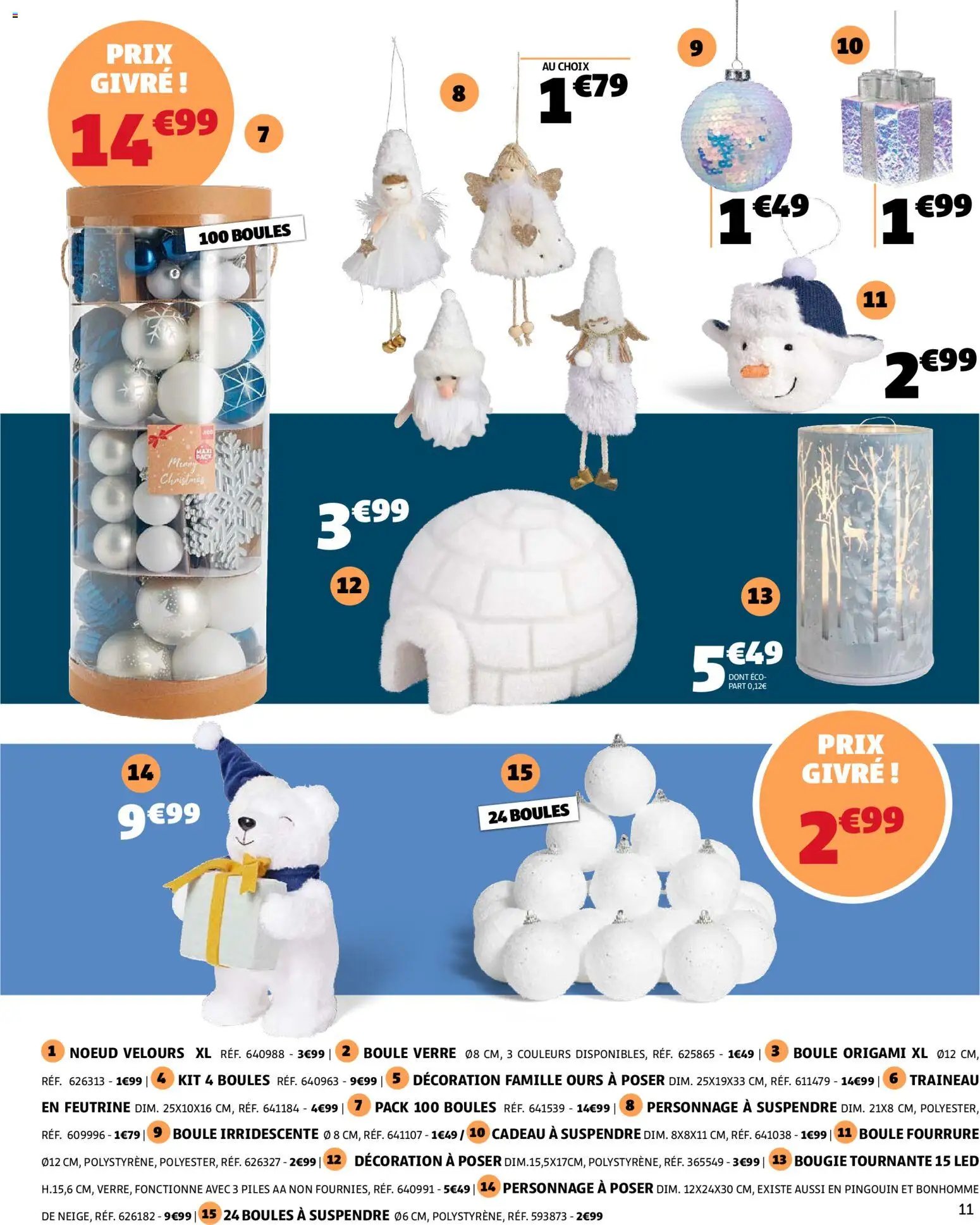 GiFi catalogue déco spécial noël