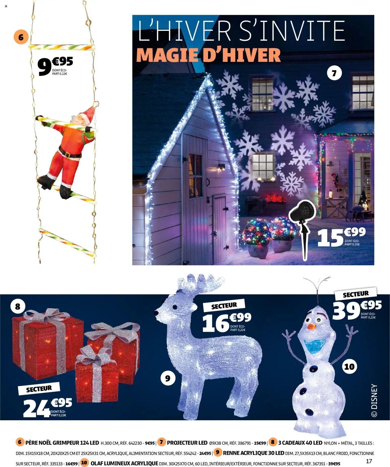 GiFi catalogue déco spécial noël