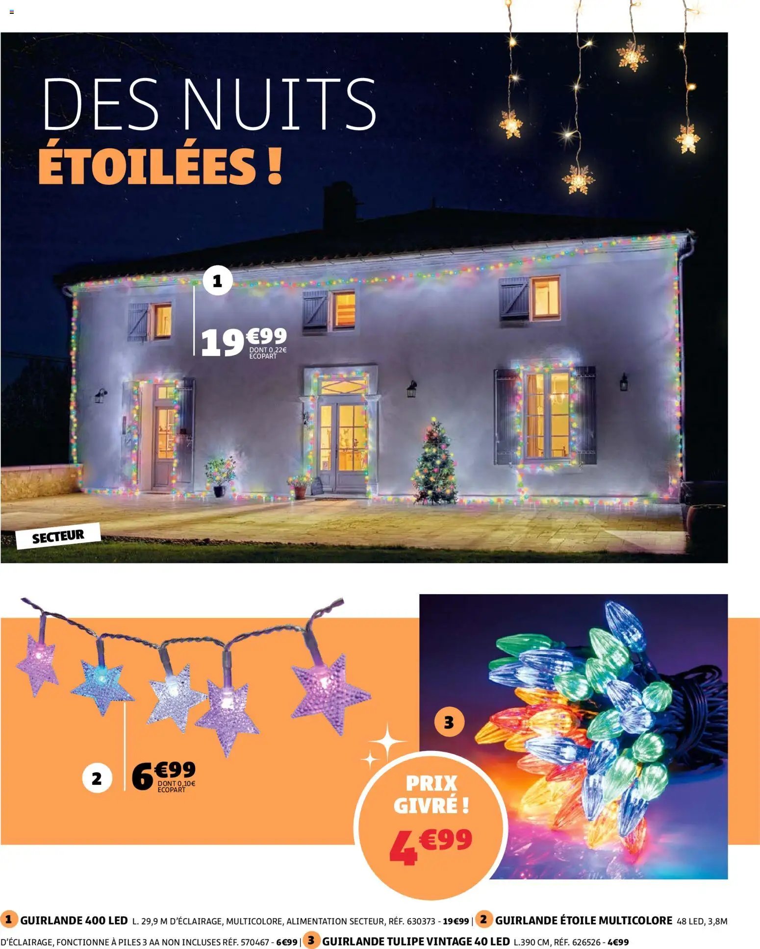 GiFi catalogue déco spécial noël