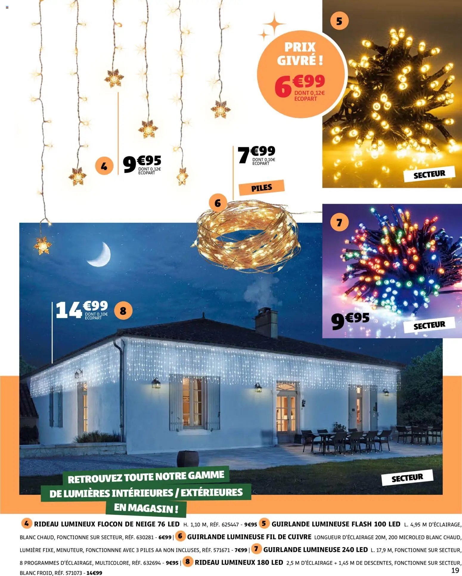 GiFi catalogue déco spécial noël