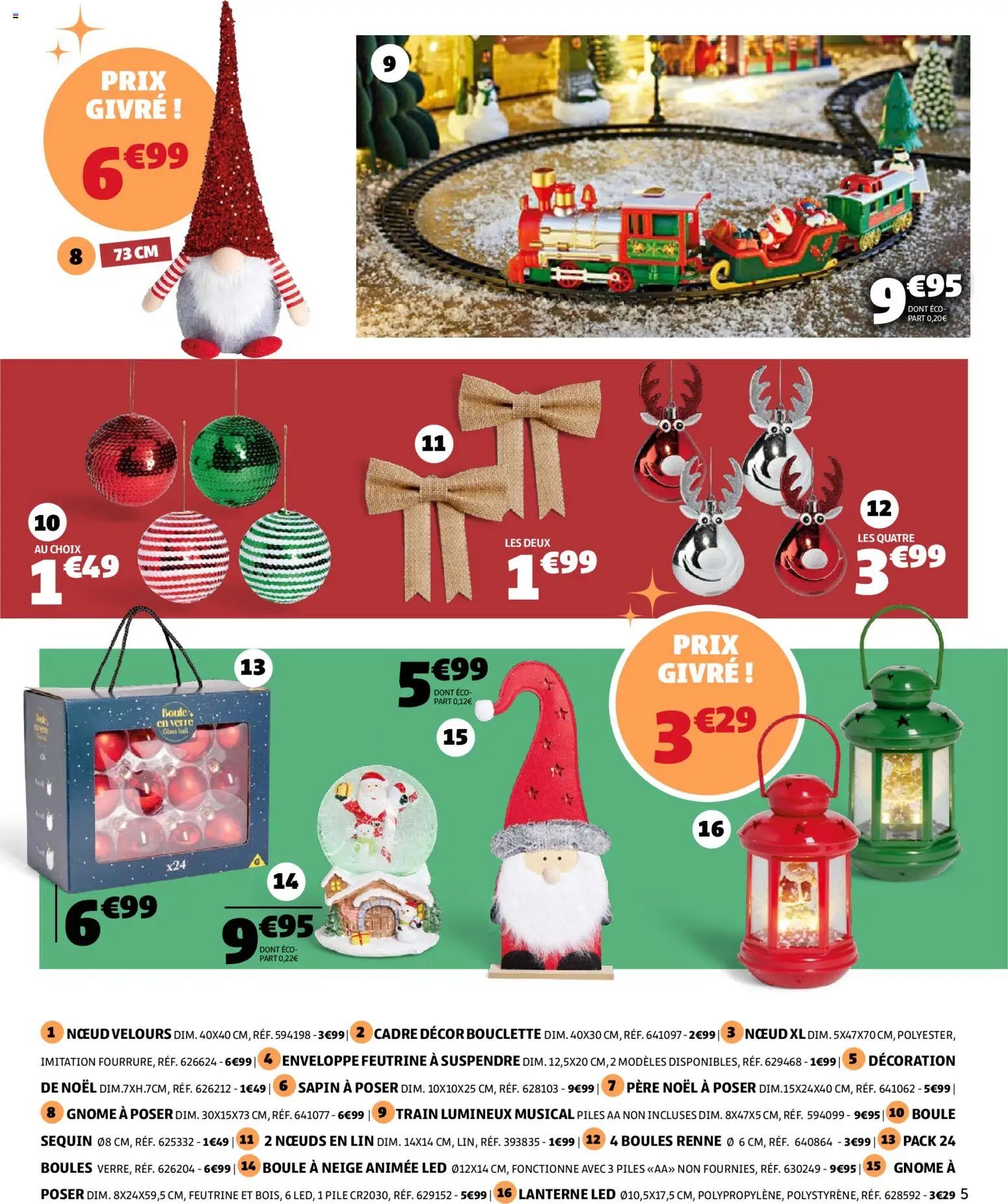 GiFi catalogue déco spécial noël
